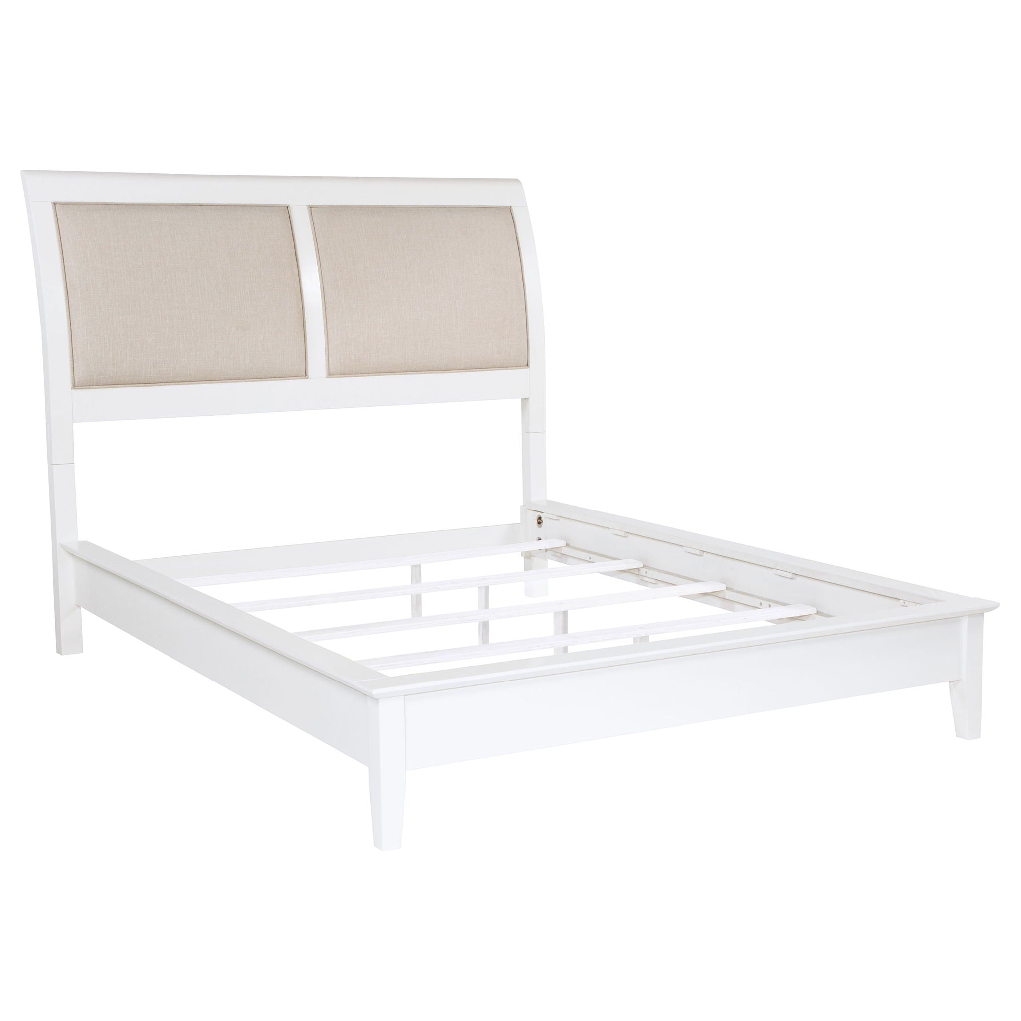 Talia - Queen Bed - White