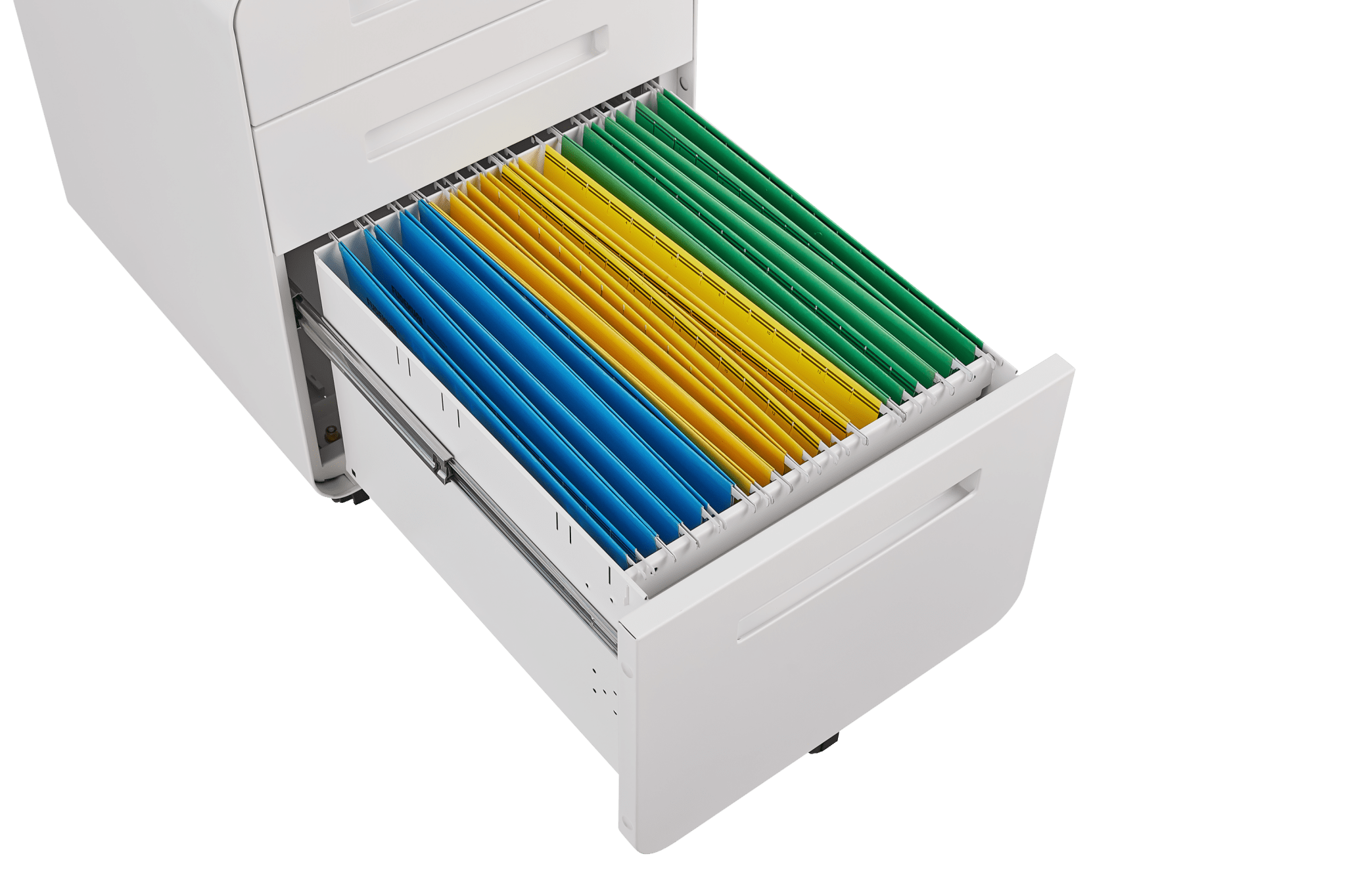 3 Drawer Mobile File Cabinet Under Desk Office,Simple Style Versatile Storage Cabinet for Legal/Letter/A4 Files, 5 Wheel Design Anti-Tilting Cold Rolled Steel Waterproof Moisture-Proof Black