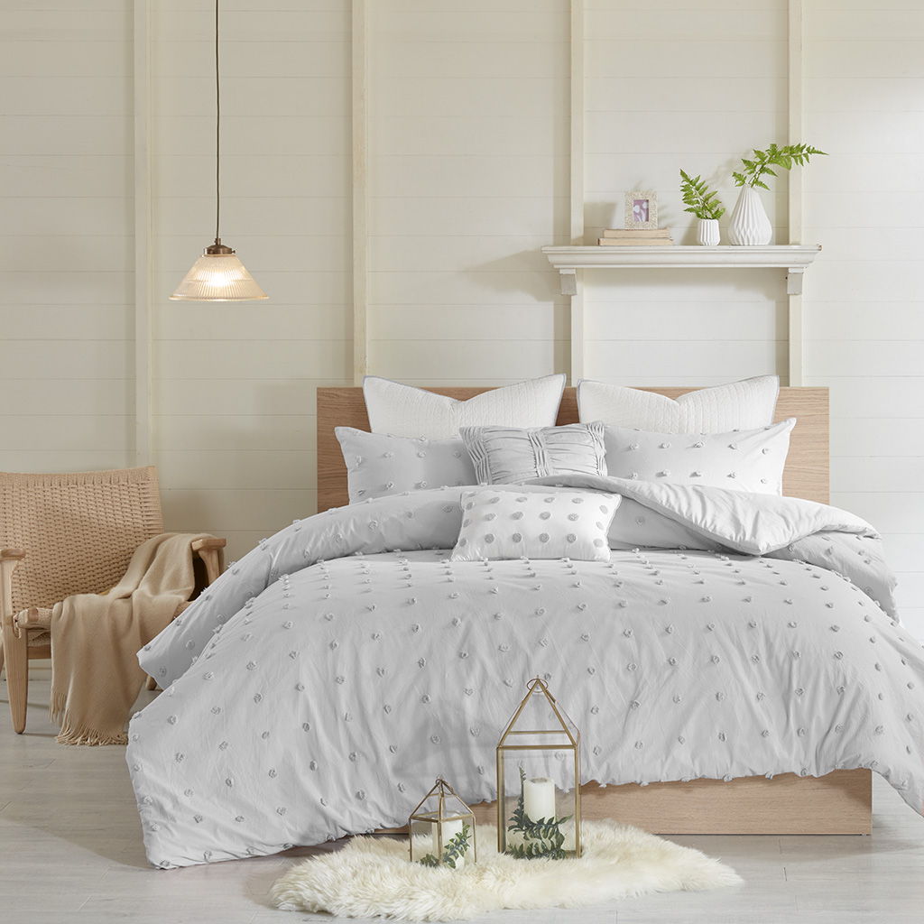 Brooklyn - Duvet Cover Set - Gray