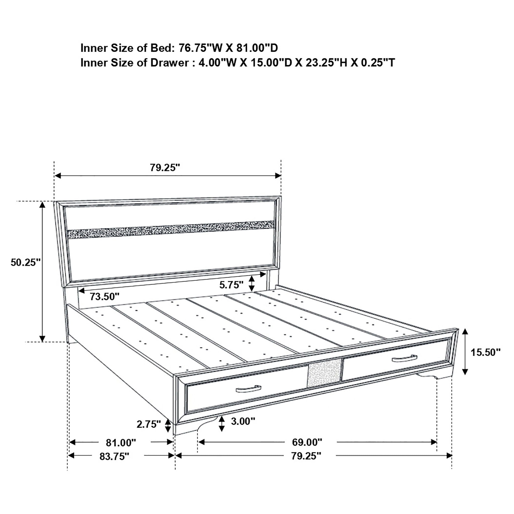 Annie - 5 Piece Bedroom Set