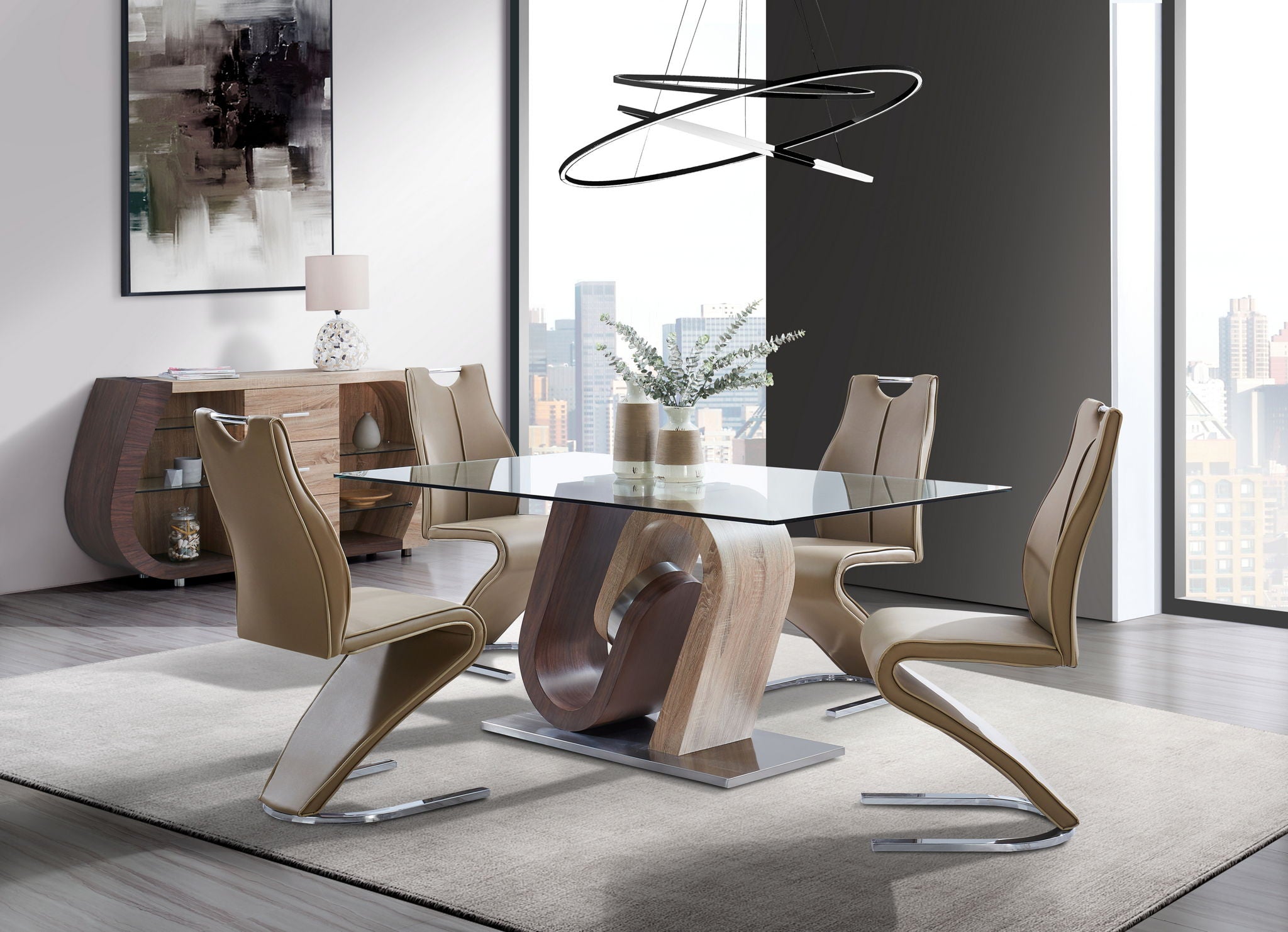 D4126 - Dining Table Top Glass - Clear