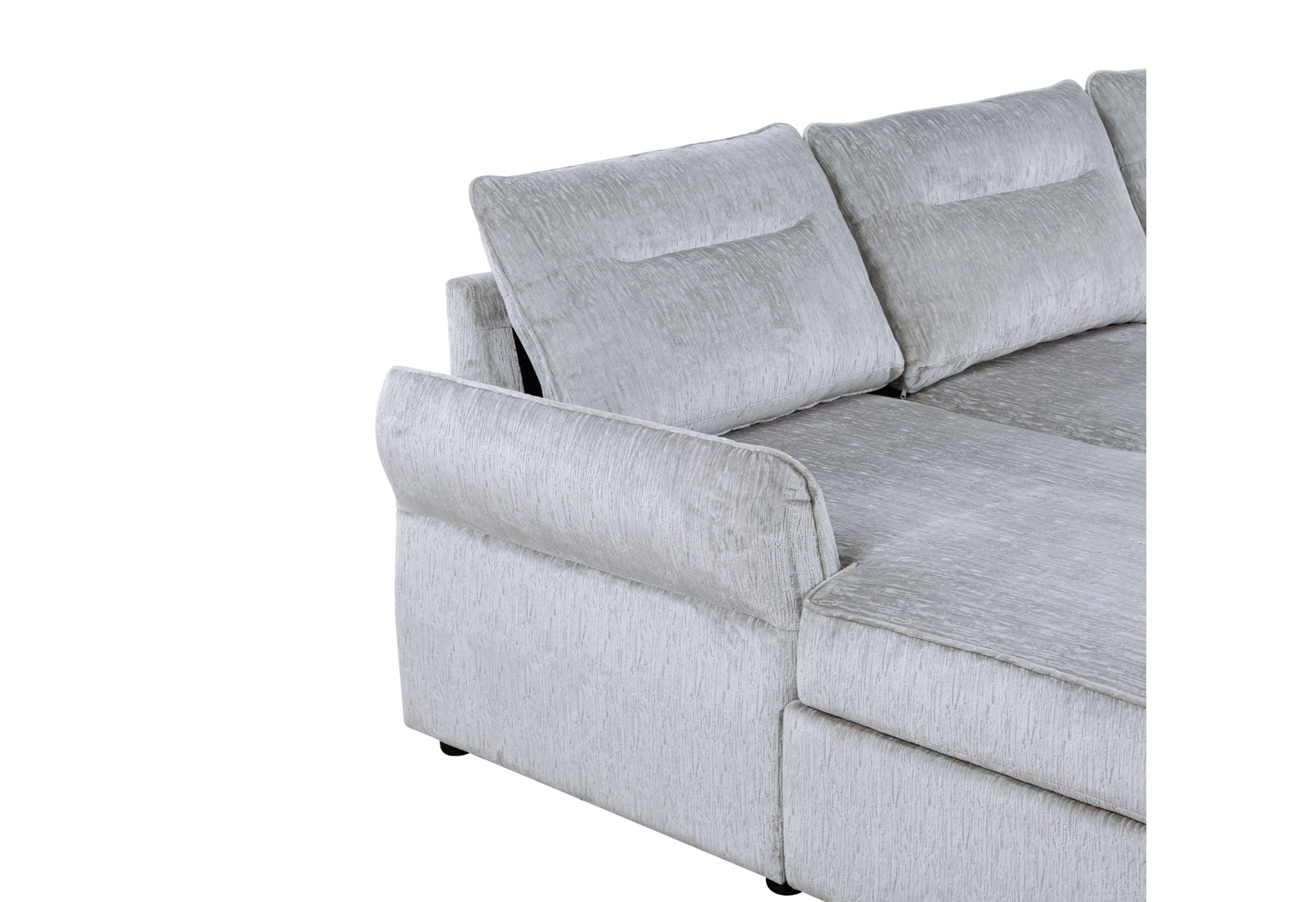 U0301 - RAF Loveseat With Pop Up Sleeper - Gray