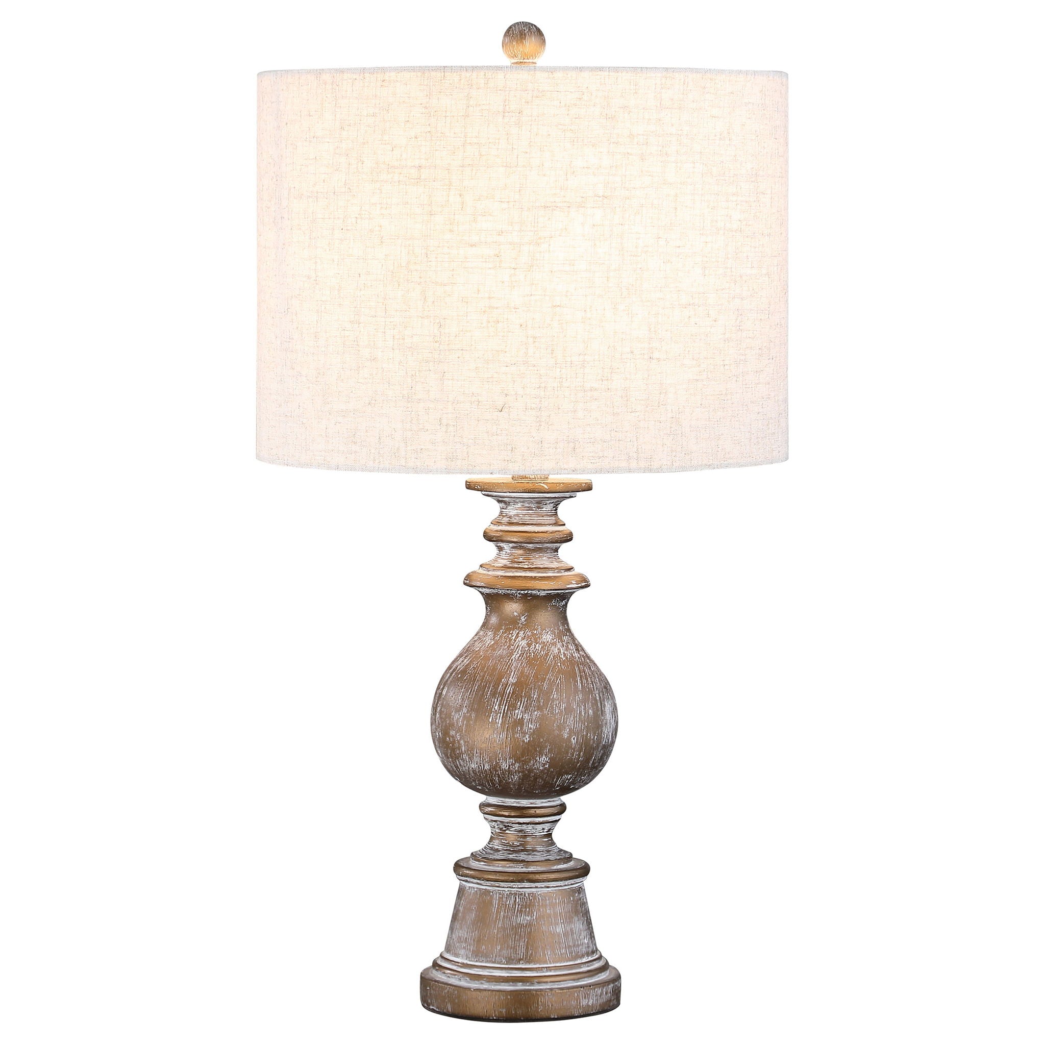 Wahlburg - Drum Shade Table Lamp - Oatmeal