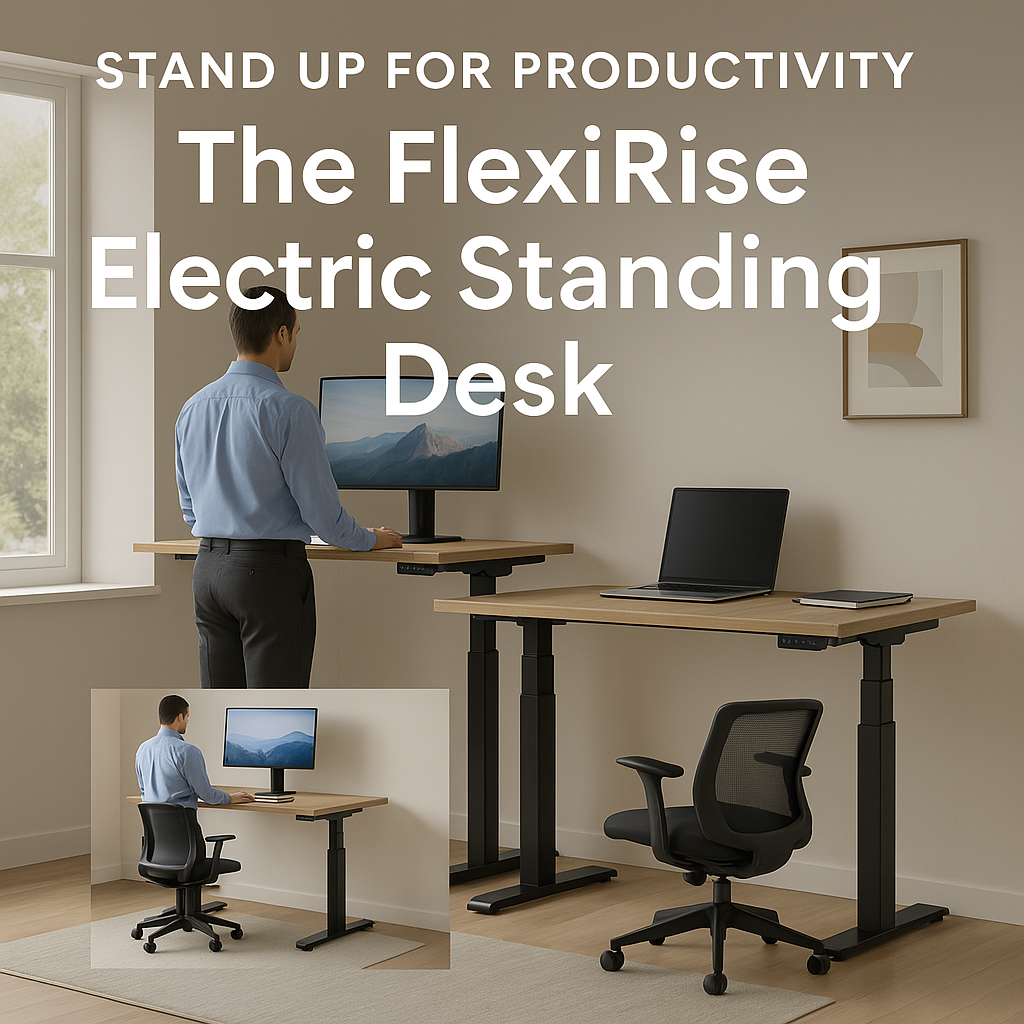 Stand Up for Productivity: The FlexiRise Electric Standing Desk