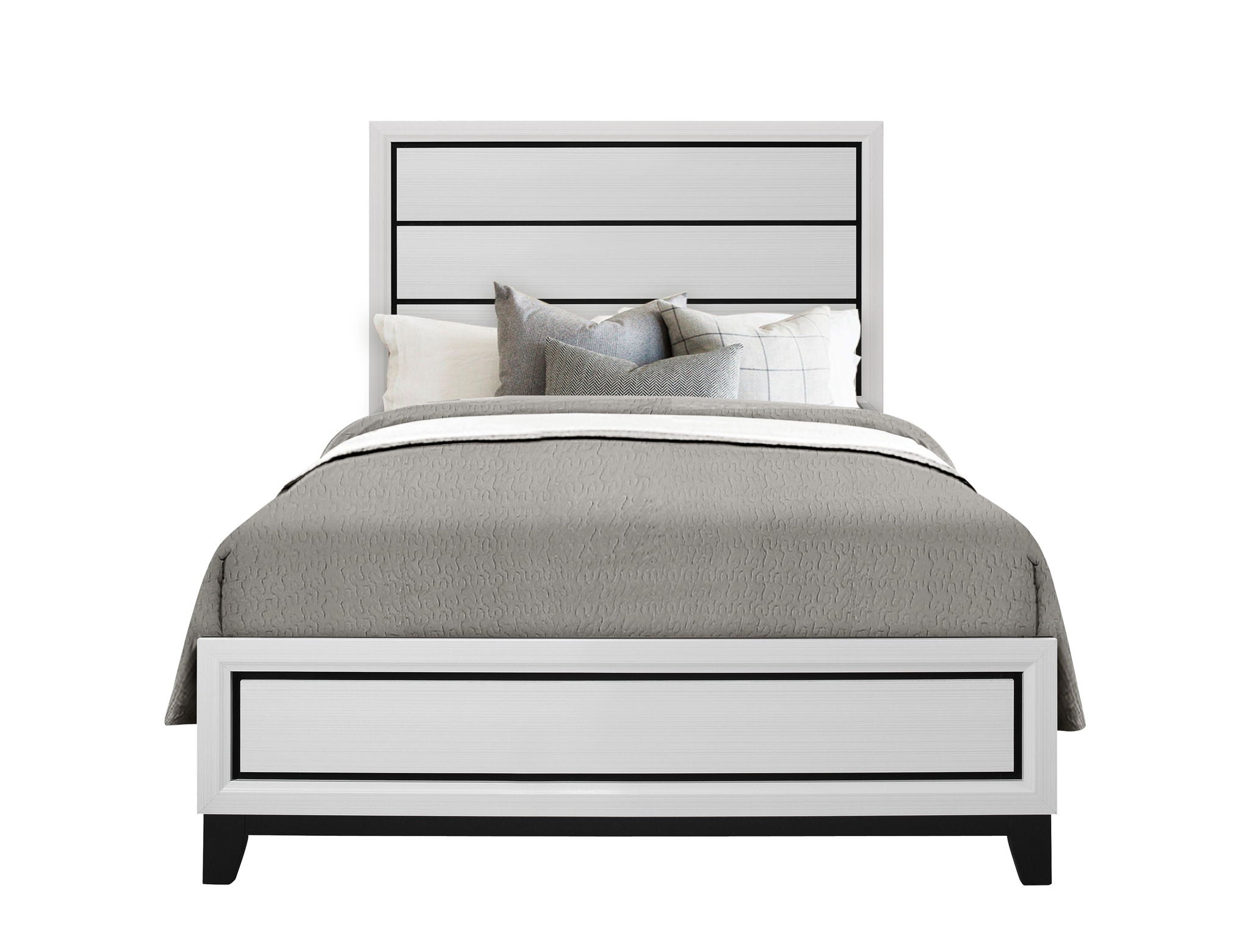 Kate - Full Bed Headboard & Footboard - White