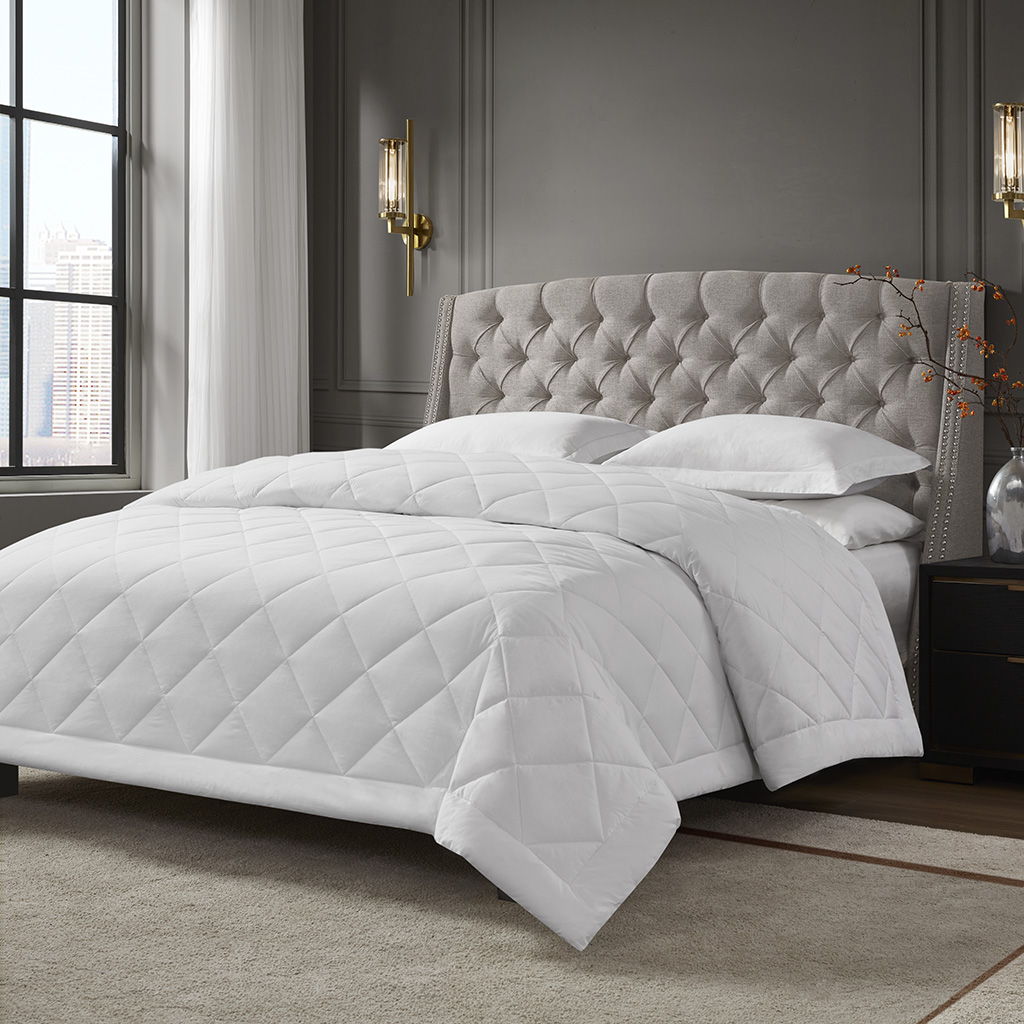 Cotton - Premium Blanket - White