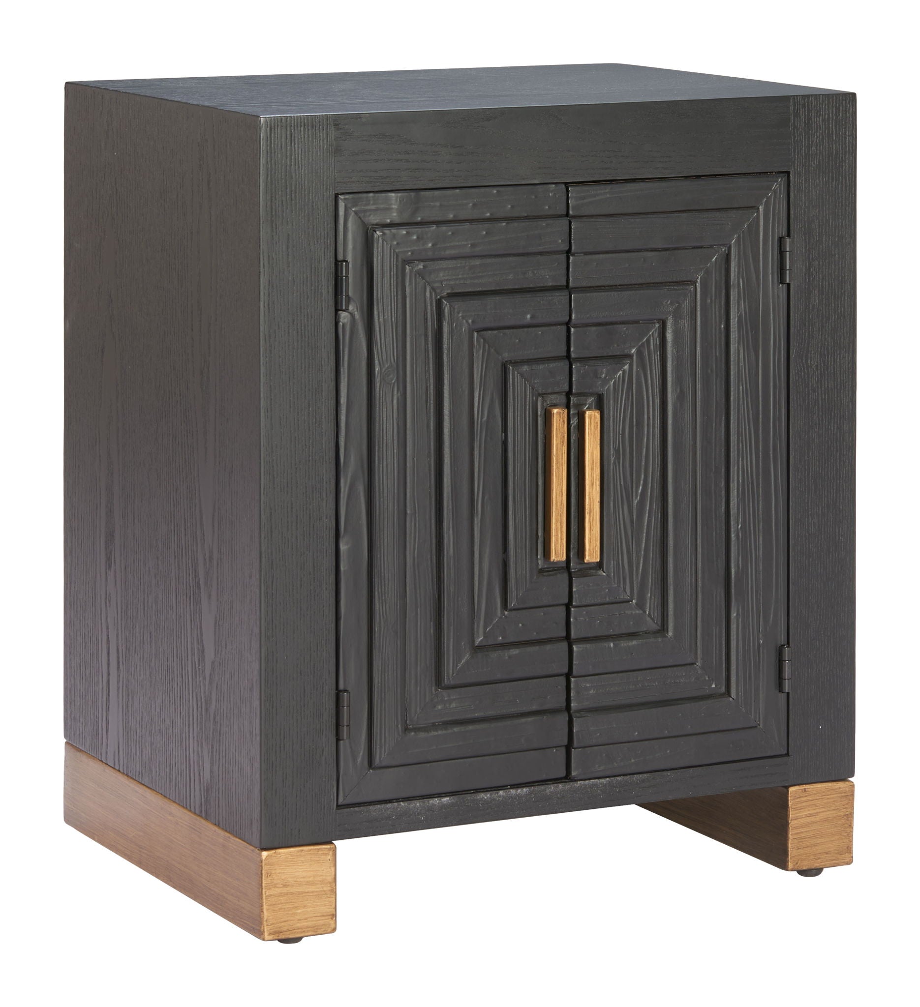 Trazo - Side Table - Black