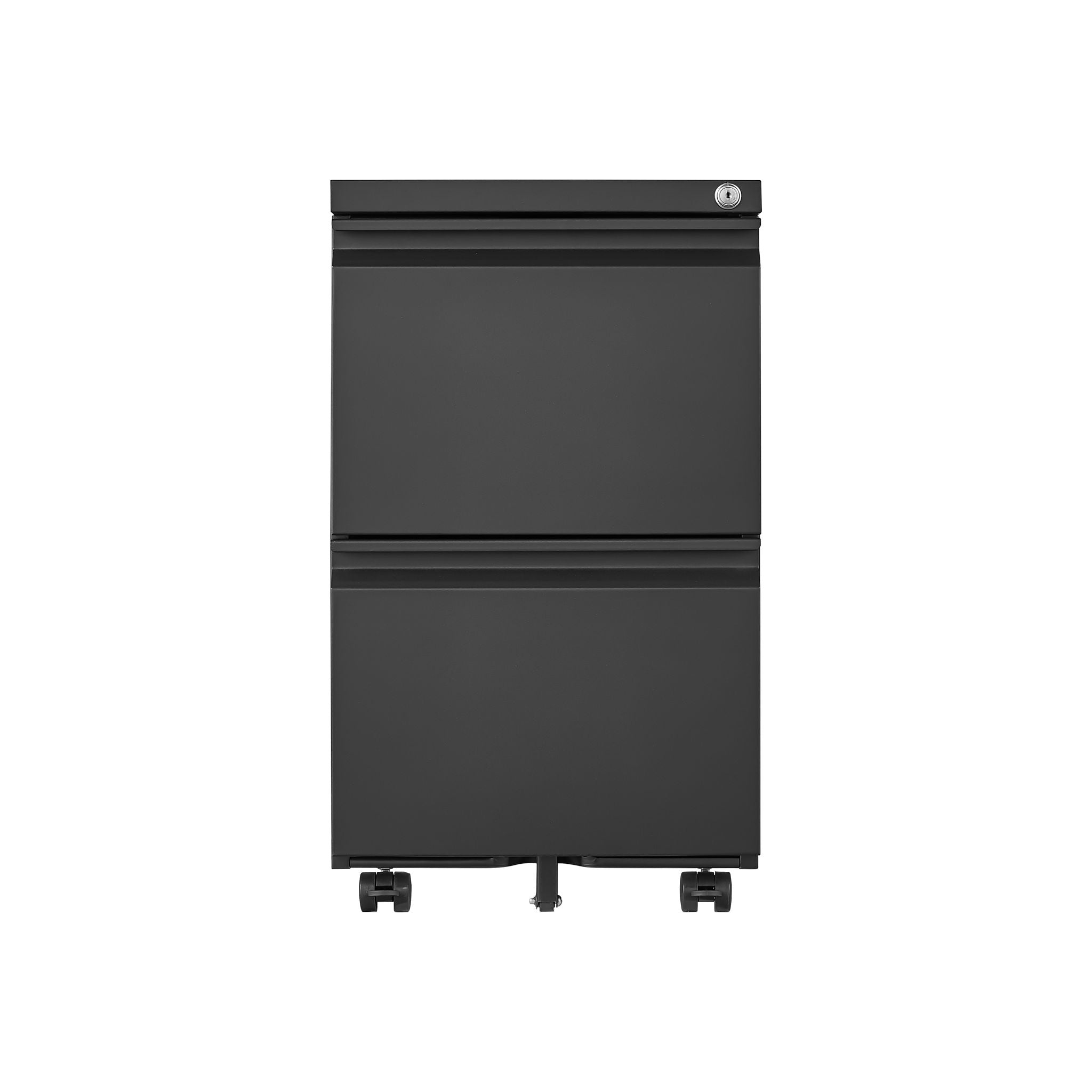 Office Storage Cabinet With 2 Drawers And Lock