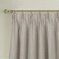Newport Cotton Lining Window Curtains for Bedroom, Linen Curtains for Living Room, 108 Inches Long Curtains for Living Room, Greige