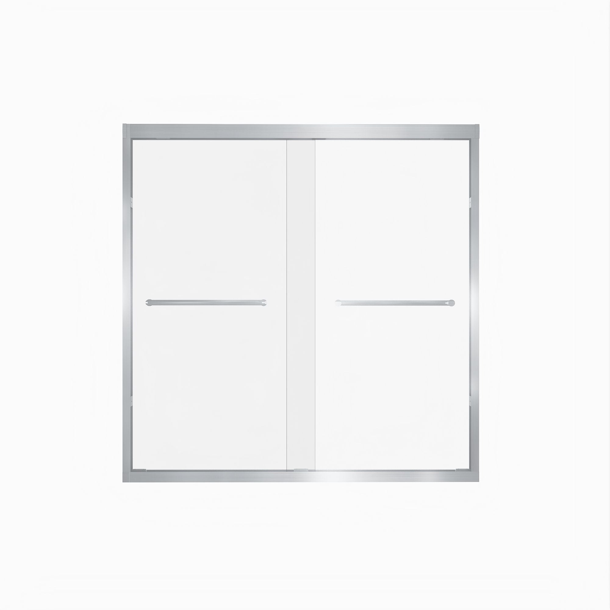 Double Sliding Shower Door With Explosion Proof Film