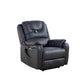 Liyasi Zero Gravity Power Recliner with comfortable lying degree, Massage, Heating and Phone Holder, Side Pockets, USB Charge Ports, Enjoy extreme relaxation