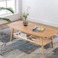 Bahamas 47" Natural Light Oak Coffee Table