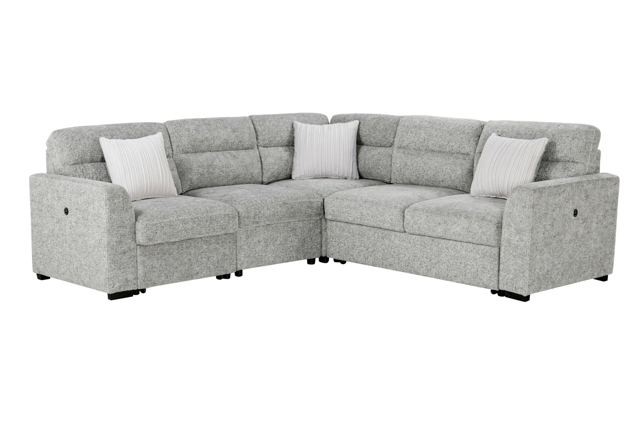 U9401 - Wedge With 1 Pillow - Nickel