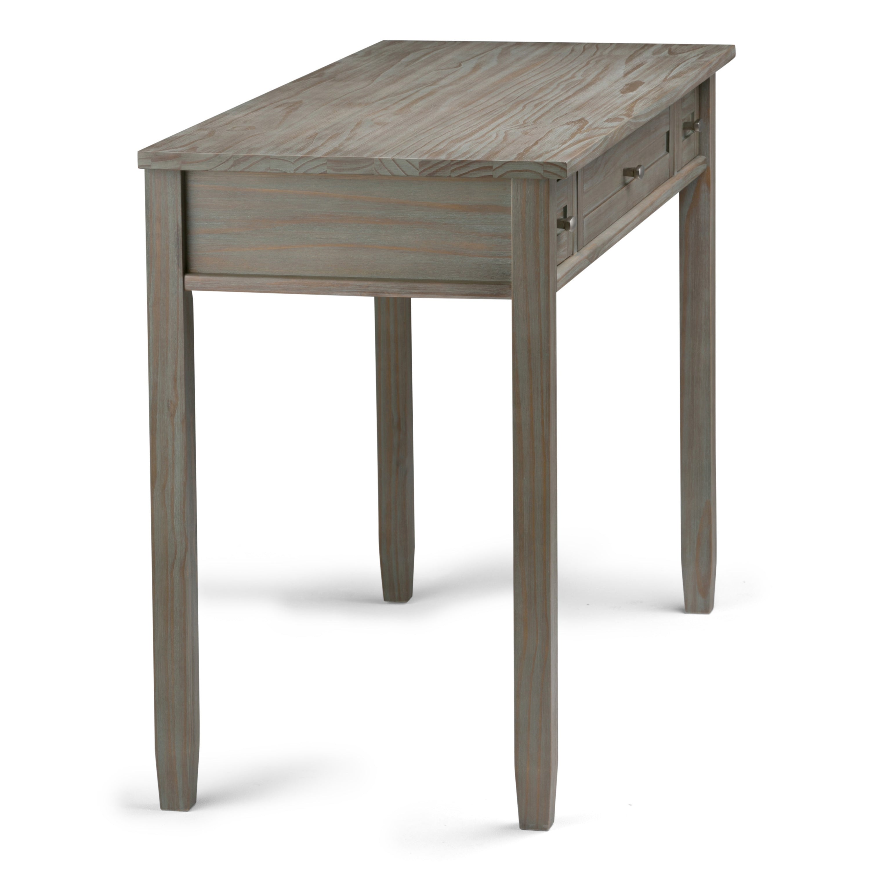 Warm Shaker - Desk - Distressed Grey