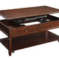 ACME Malachi Coffee Table in Walnut 80254