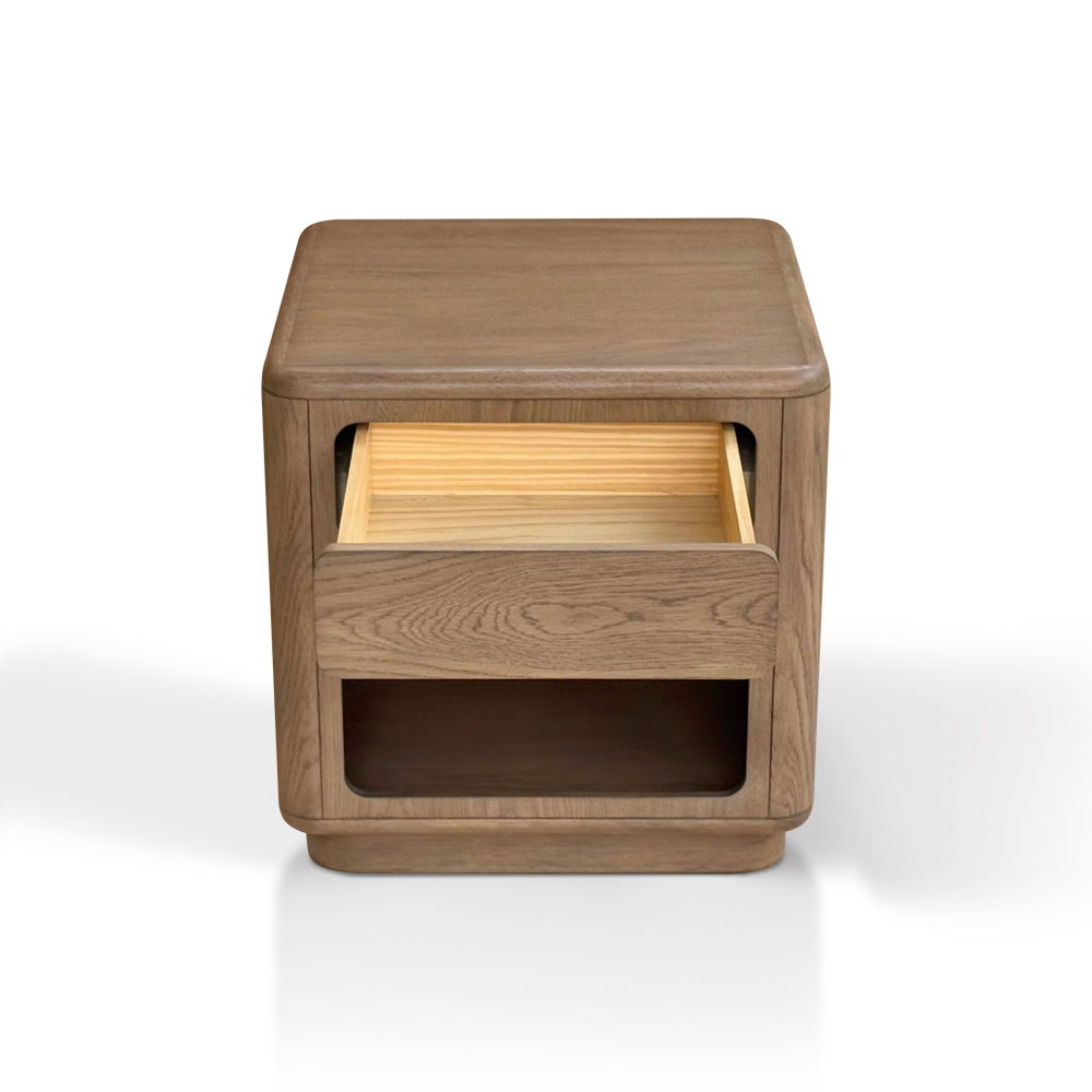 Emil - End Table - Driftwood