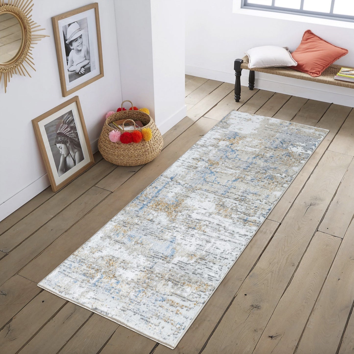 Textures GC_ART2005 Multi 7 ft. 10 in. x 9 ft. 10 in. Area Rug