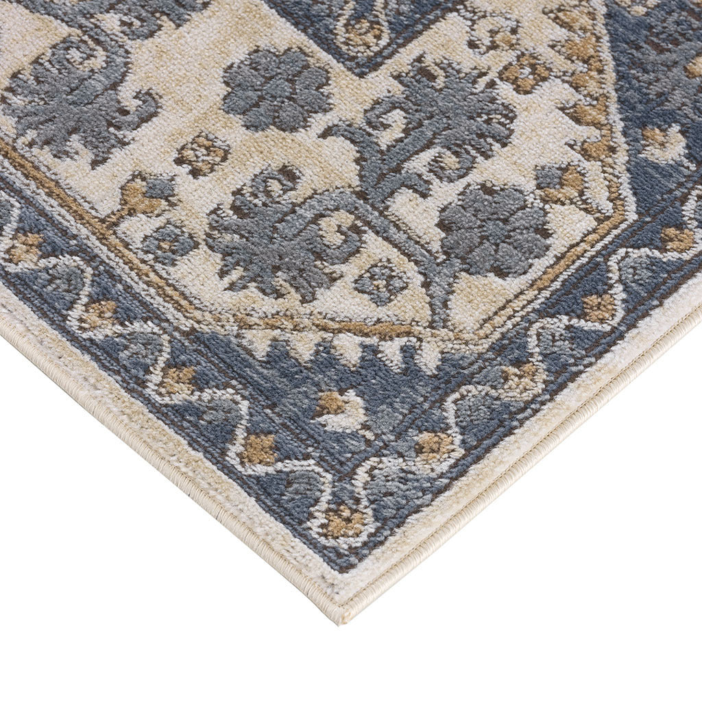 Tiled Border Area Rug