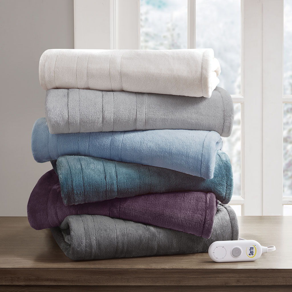 Heated Throw - Purple