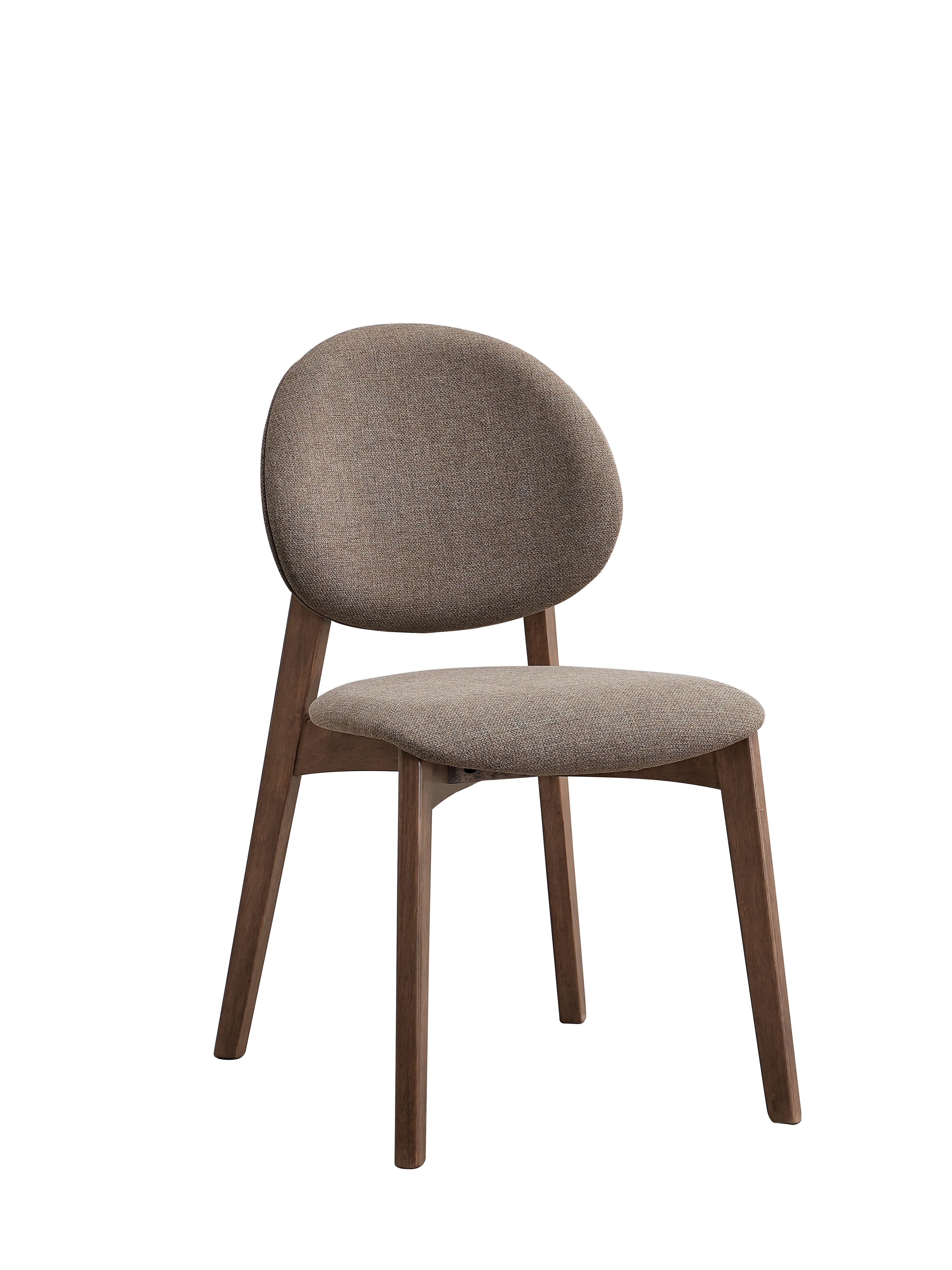 Hadasa - Linen Side Chair (Set of 2) - Light Brown