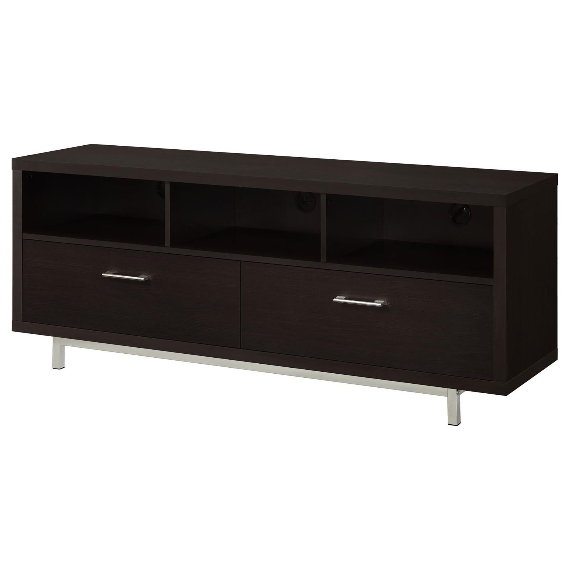 Drawer Storage TV Console - Brown