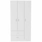 Rowaton 2-Drawer 3-Door  Armoire White