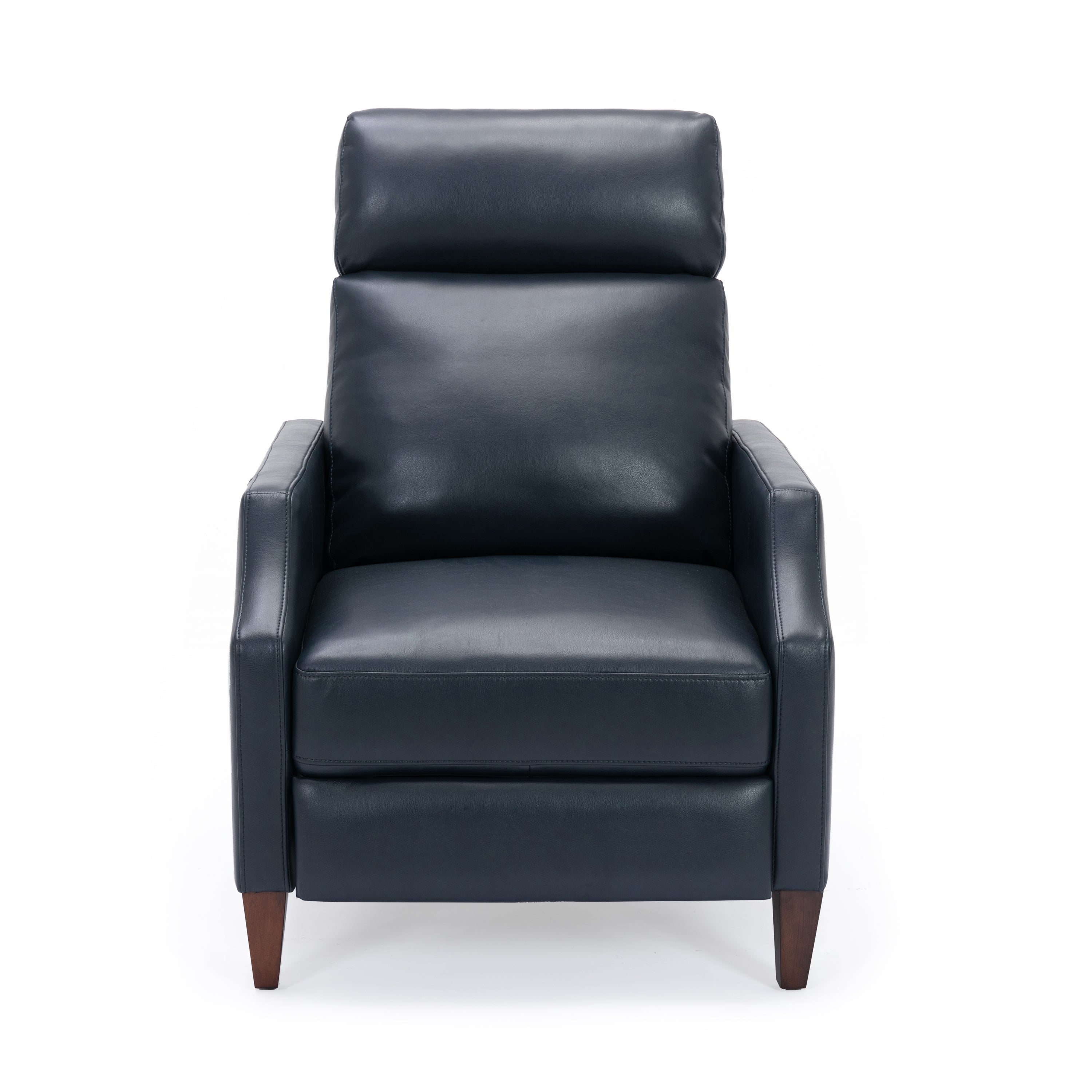 Biscoe Push Back Recliner - Midnight Blue