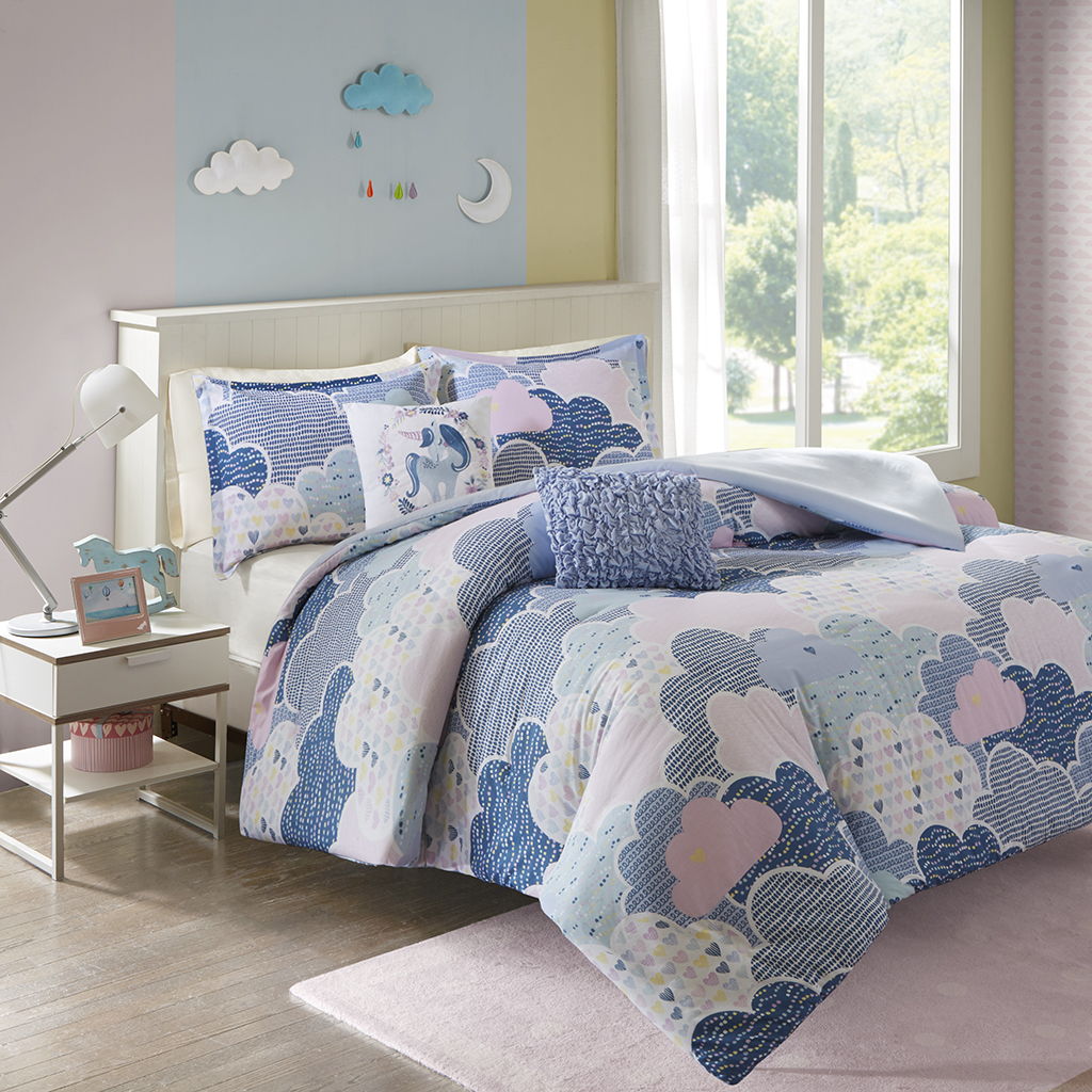 Cloud - Duvet Cover Set - Blue