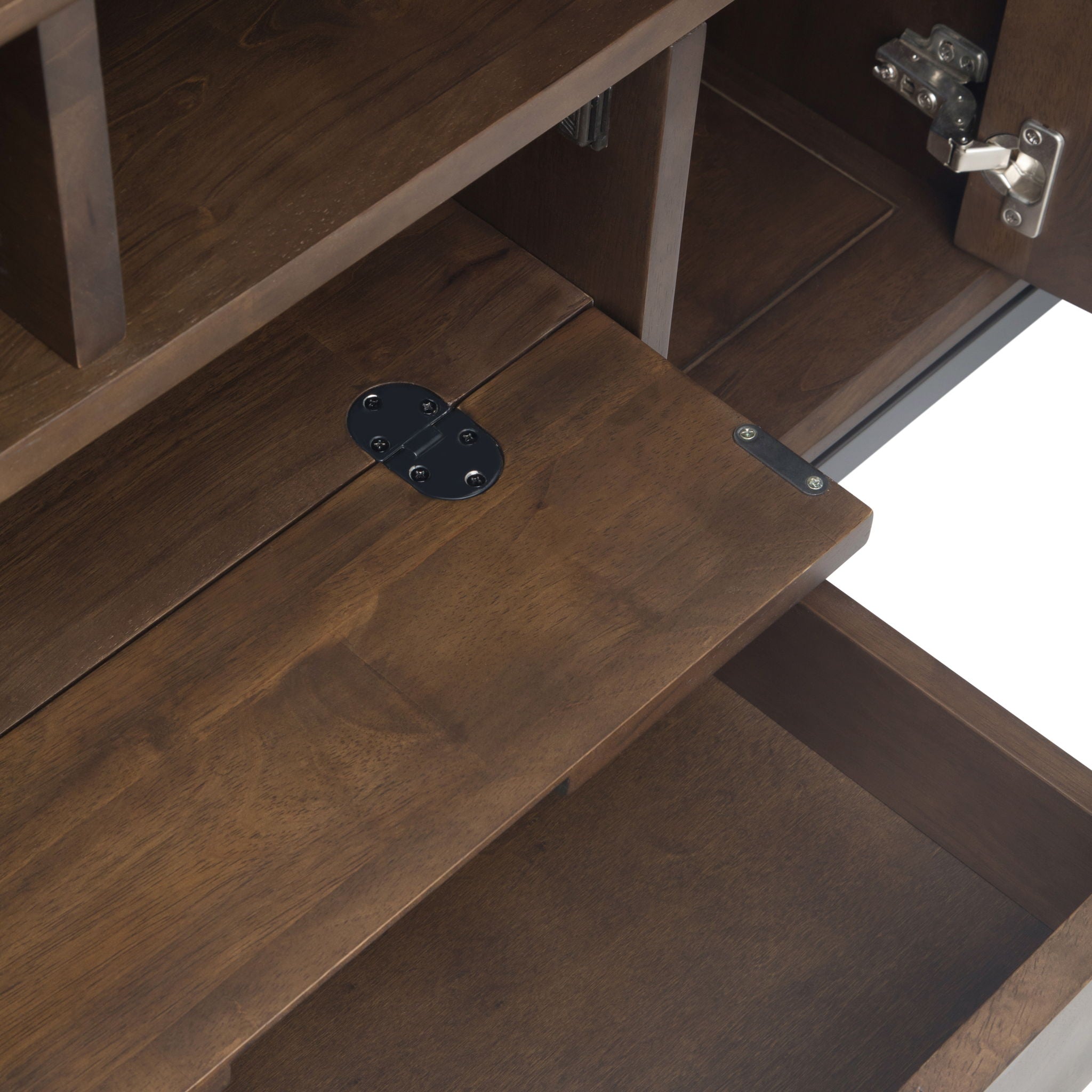 Banting - Wide TV Stand - Walnut Brown