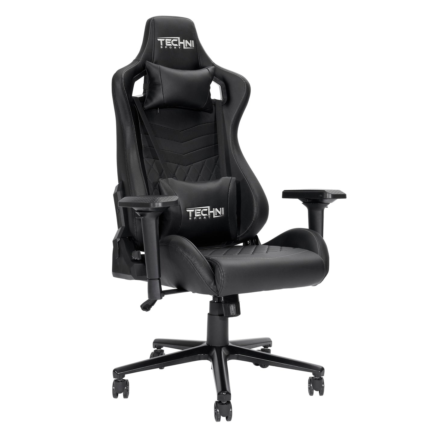 Techni Sport TS-83 Ergonomic High Back Racer Style PC Gaming Chair, Black