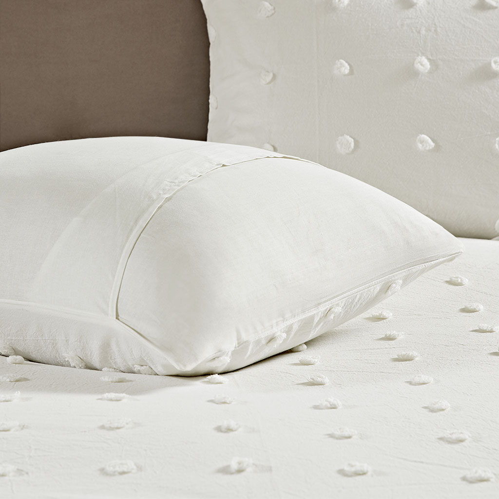 Brooklyn - King Duvet Cover Set - Ivory