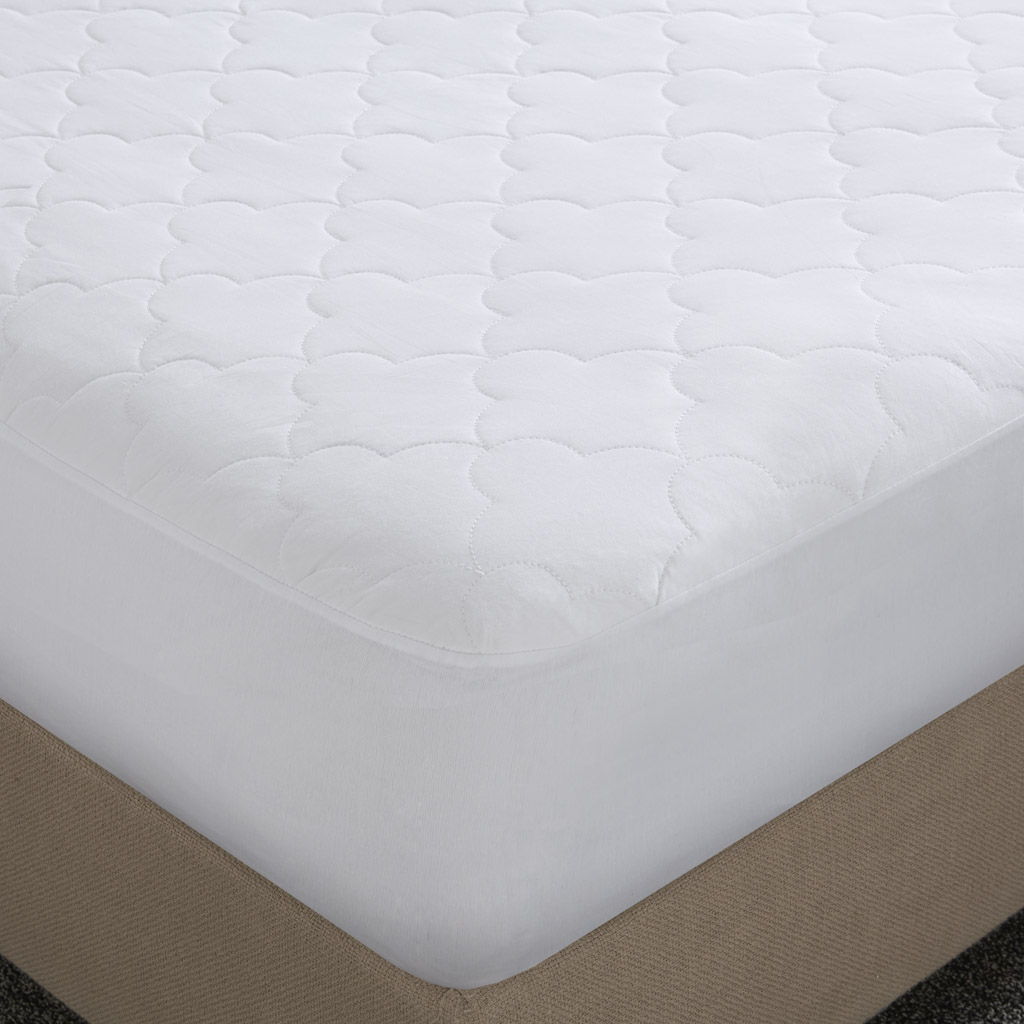 All Natural - California King Quilted Mattress - White