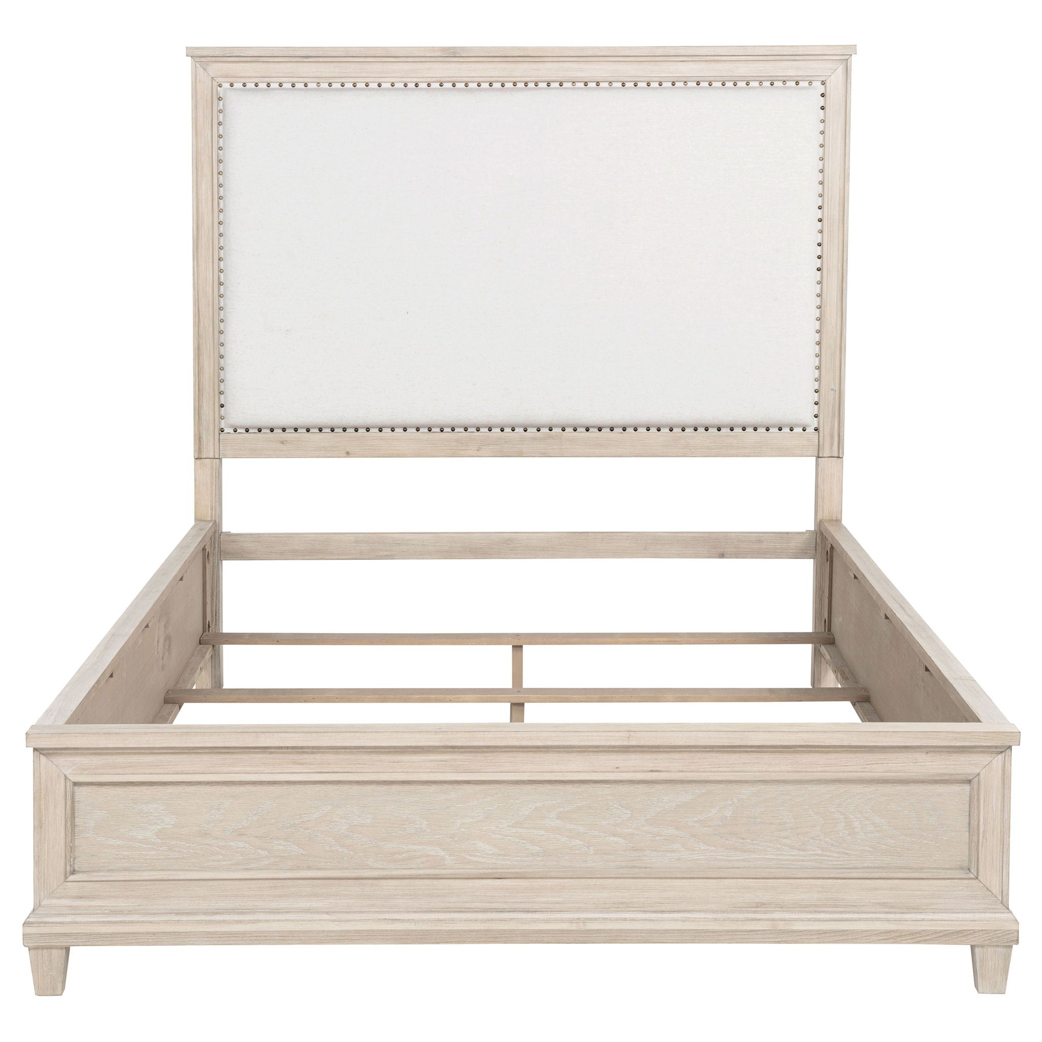 Wedner - Queen Panel Bed - Oak