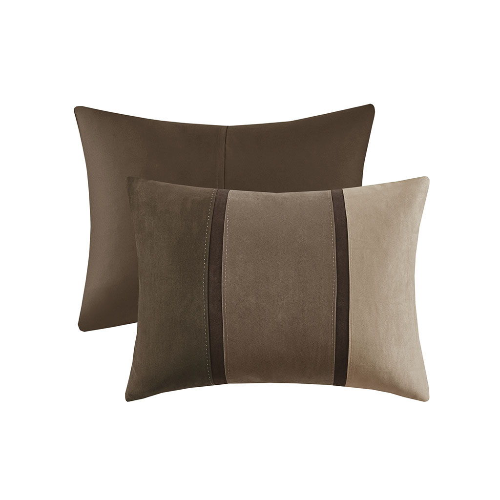 Palisades - Queen 7 Piece Comforter Set - Brown