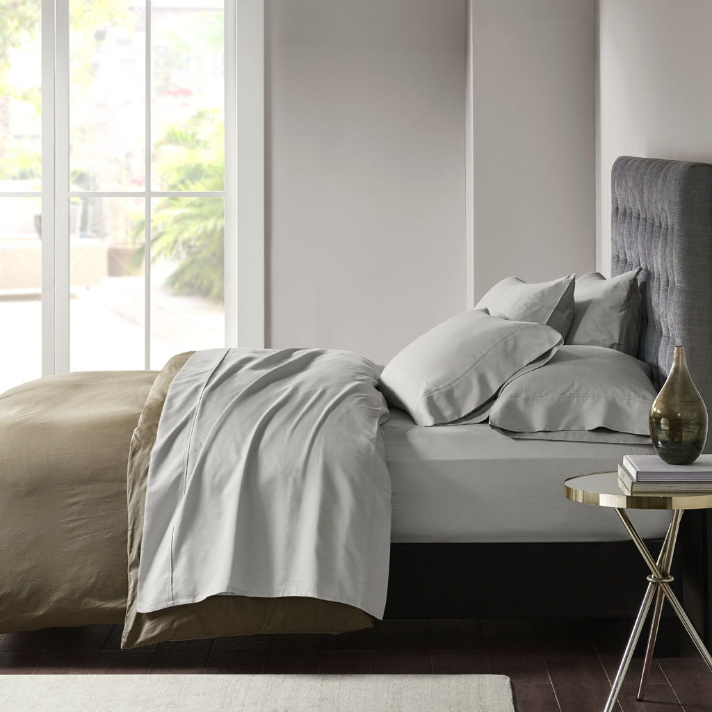 800 Thread Count - California King Sheet Set - Gray