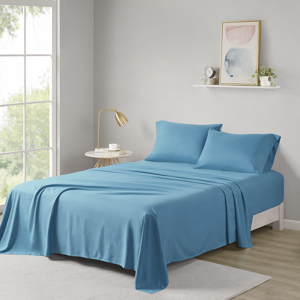 Microfiber - Queen All Season Wrinkle Free Sheet Set - Teal
