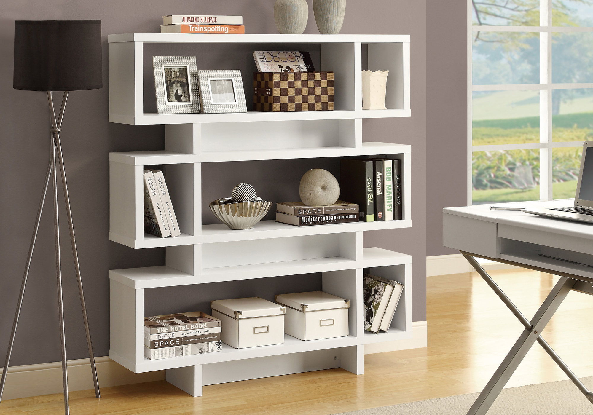 Etagere Bookcase 4 Tier For Office