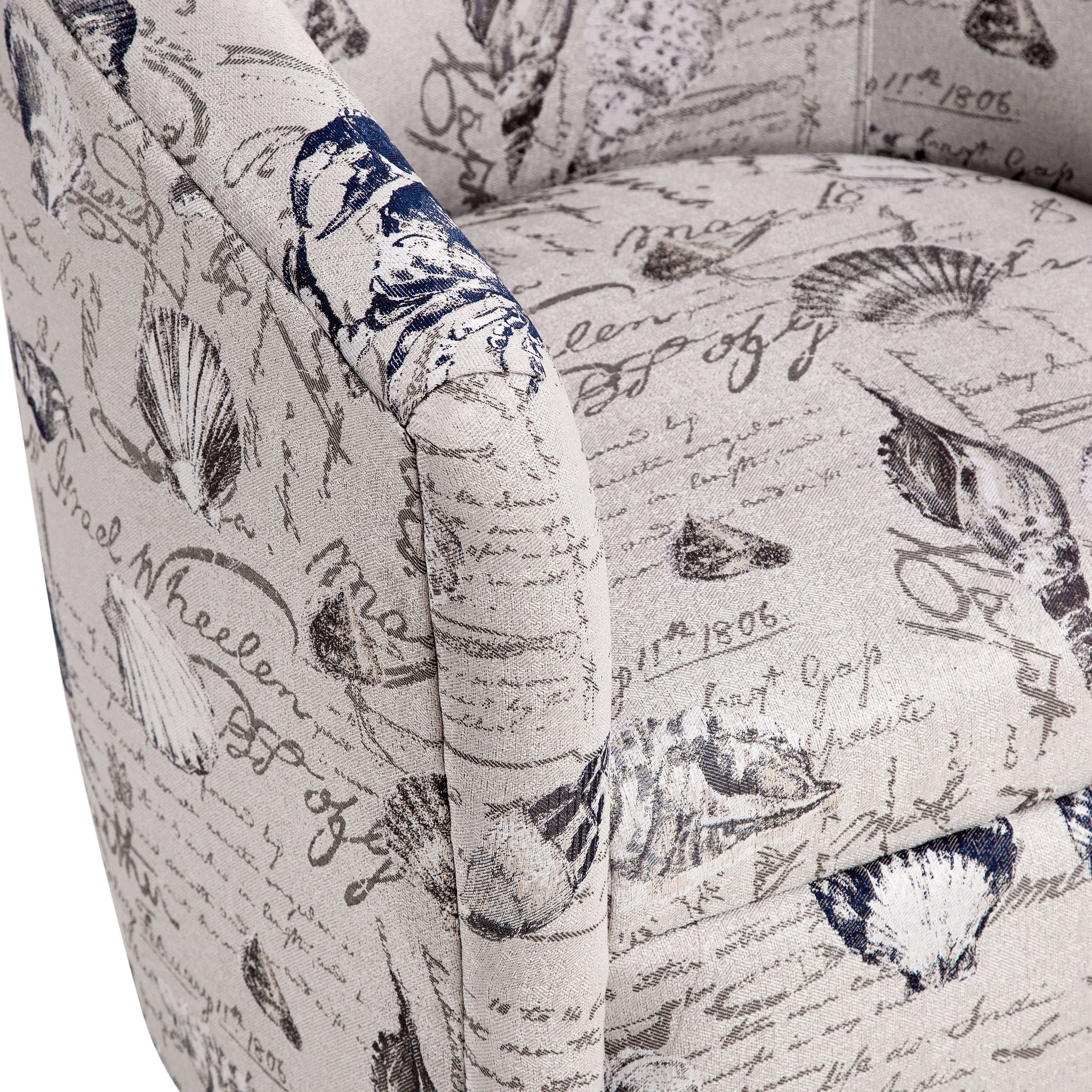 Boardwalk - Swivel Accent Chair - Gray