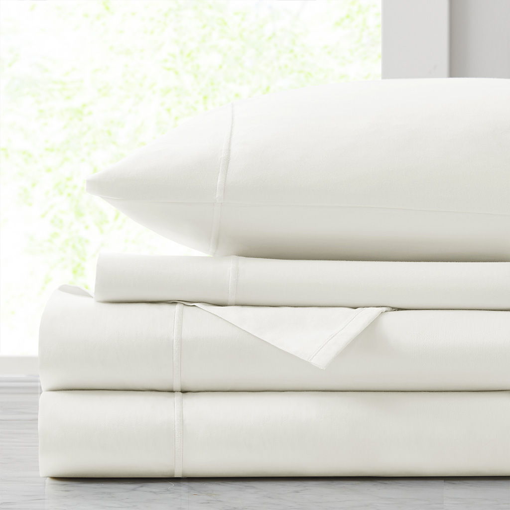 Luxury Egyptian - Queen Sheet Set - White
