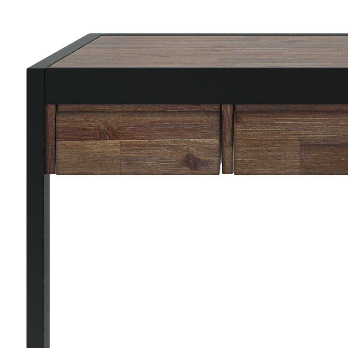 Erina - Small Desk - Rustic Natural Aged Brown