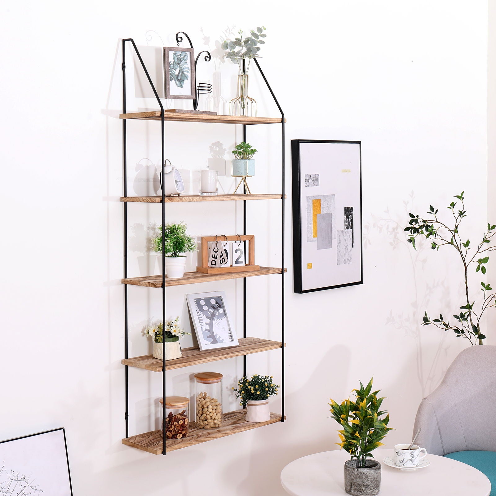 Gardenia - Wall Mounted Wall Storage, Decorative Hanging Display