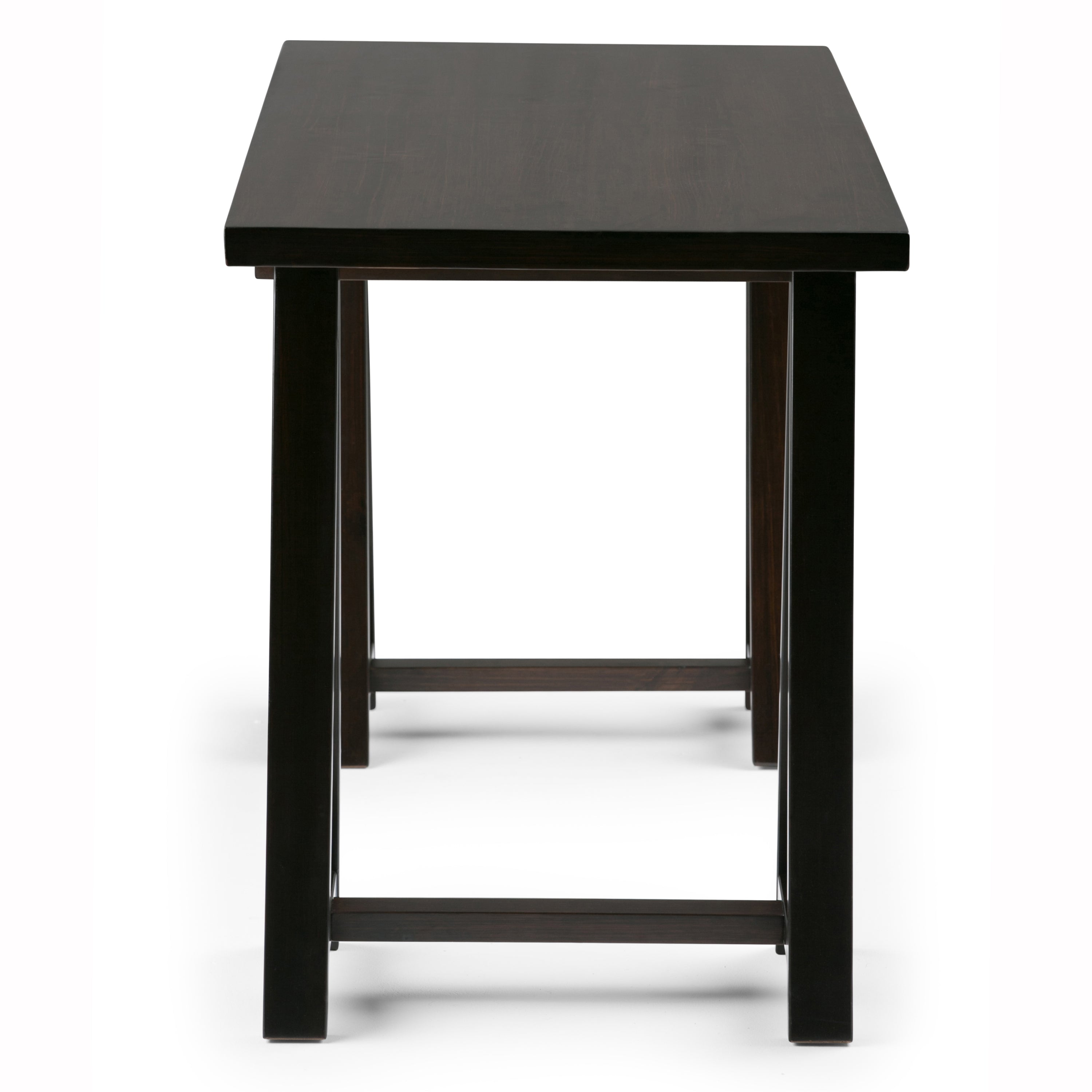 Sawhorse - Desk - Dark Chestnut Brown