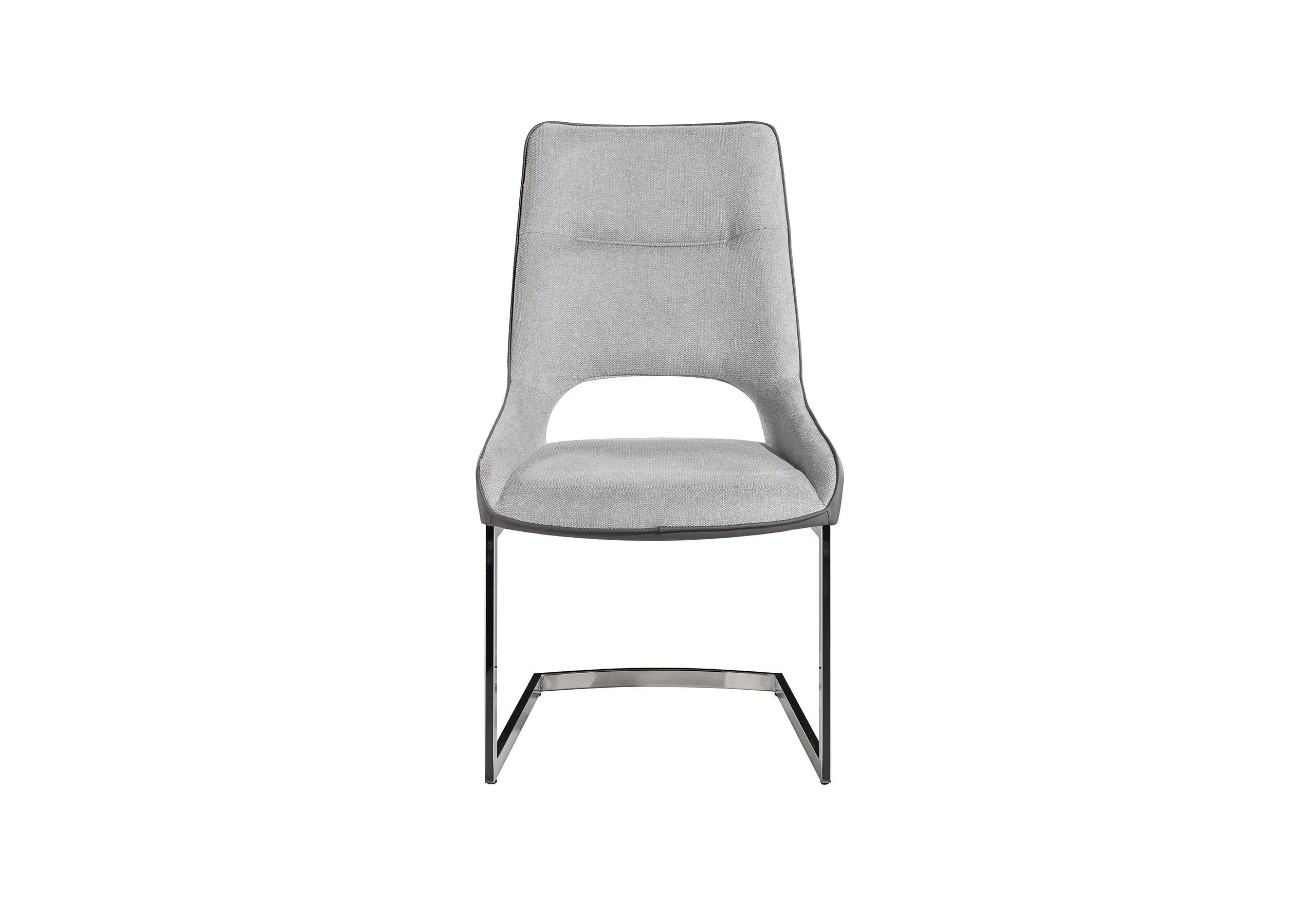 D1119 - Dining Chair - Dark Gray / Light Gray