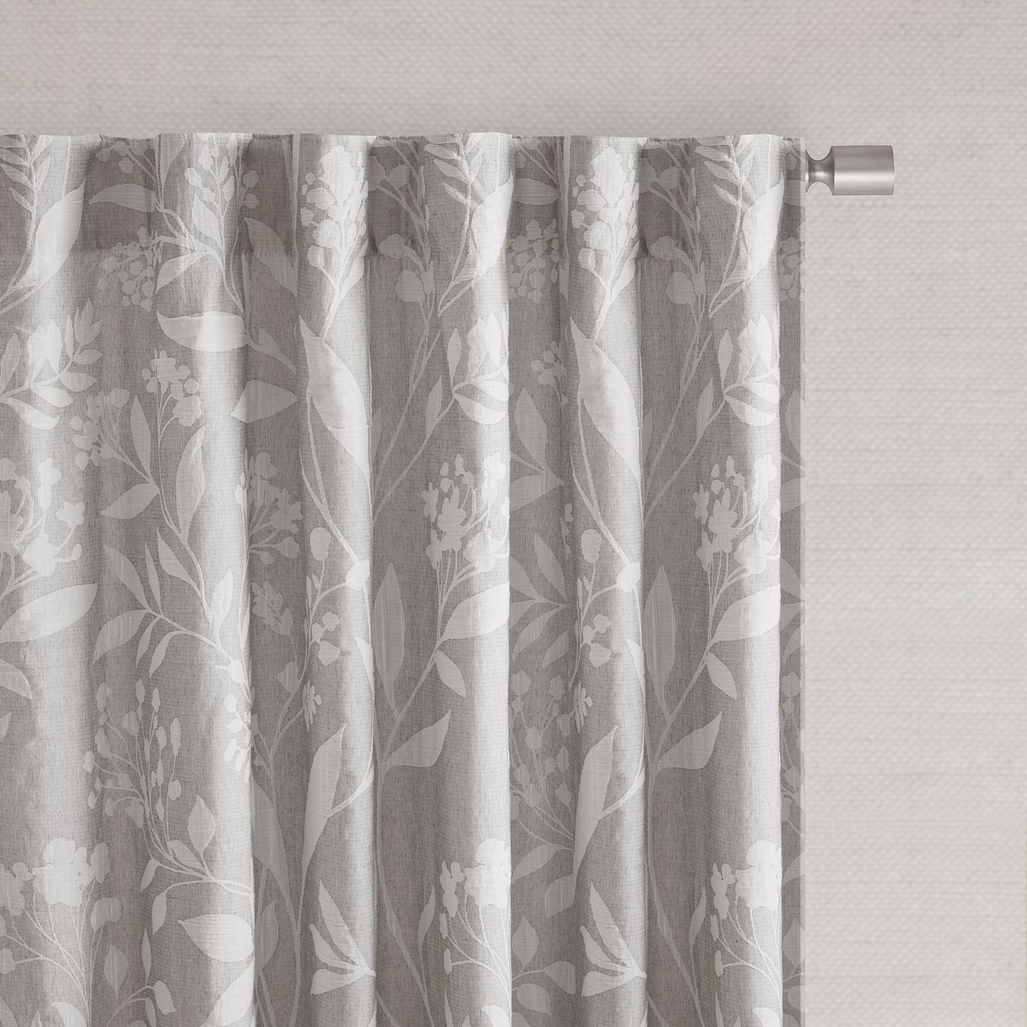 Floral Curtain Panel (Single)
