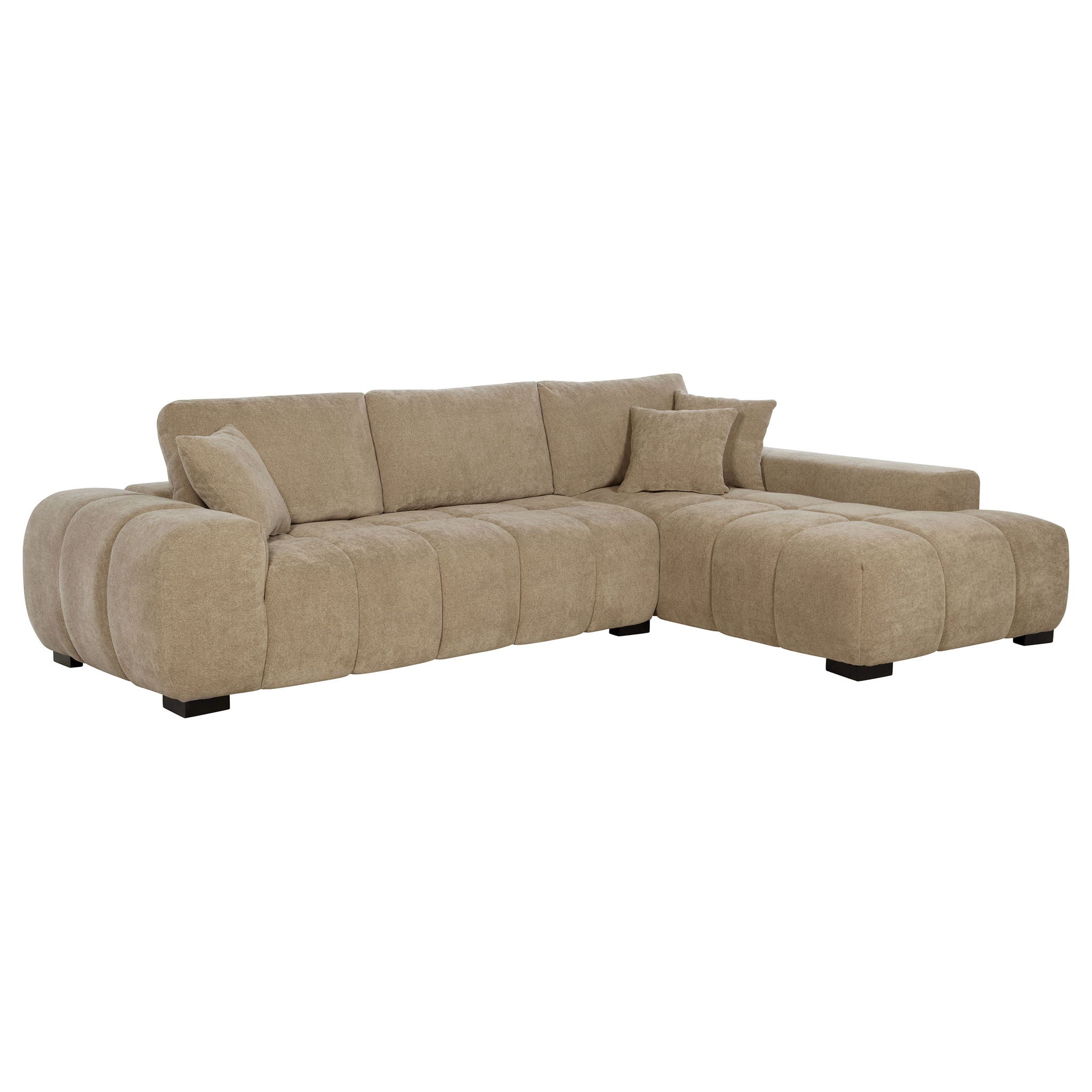 Plather - Sectional Chaise Sofa