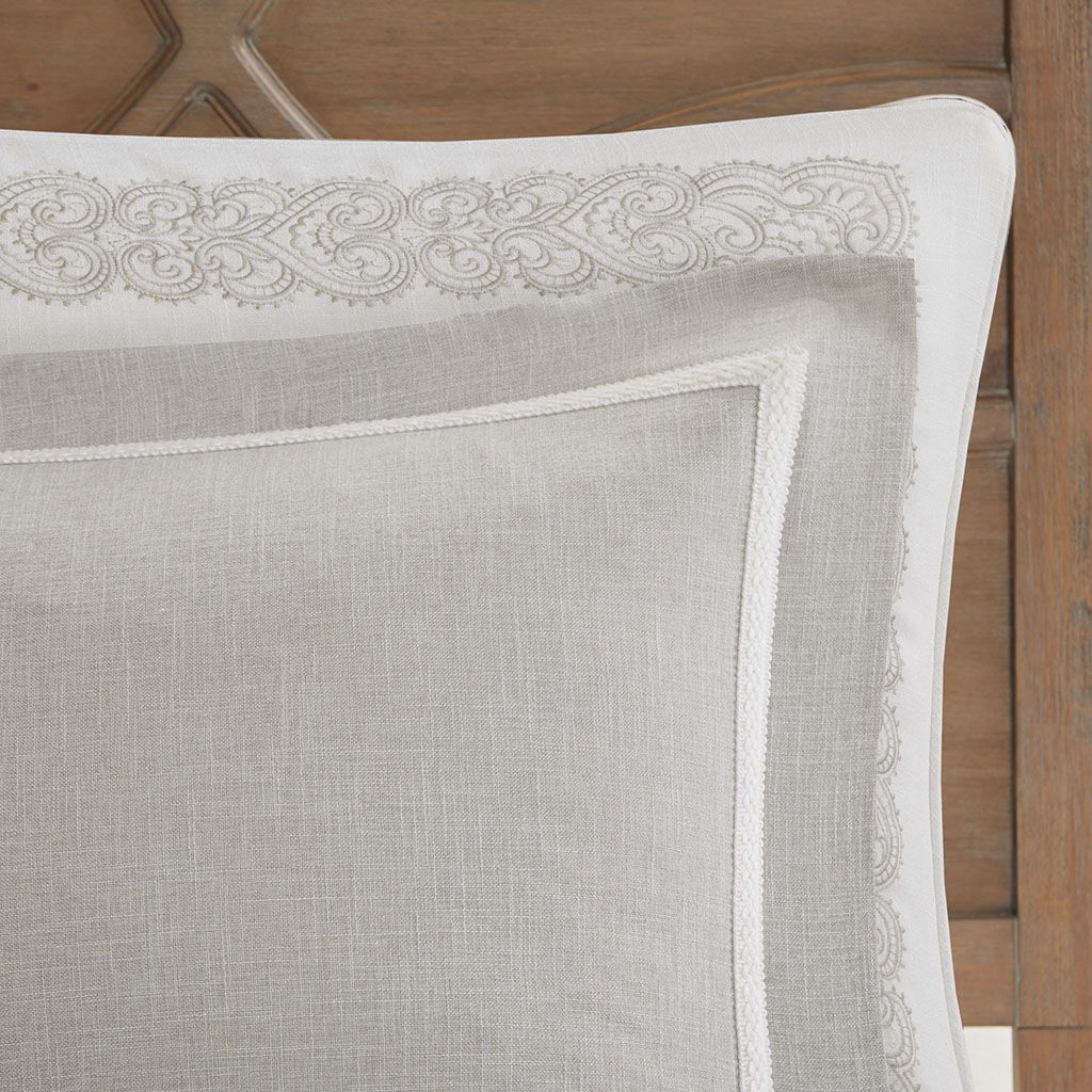 Barely There - King Comforter Set - Natural