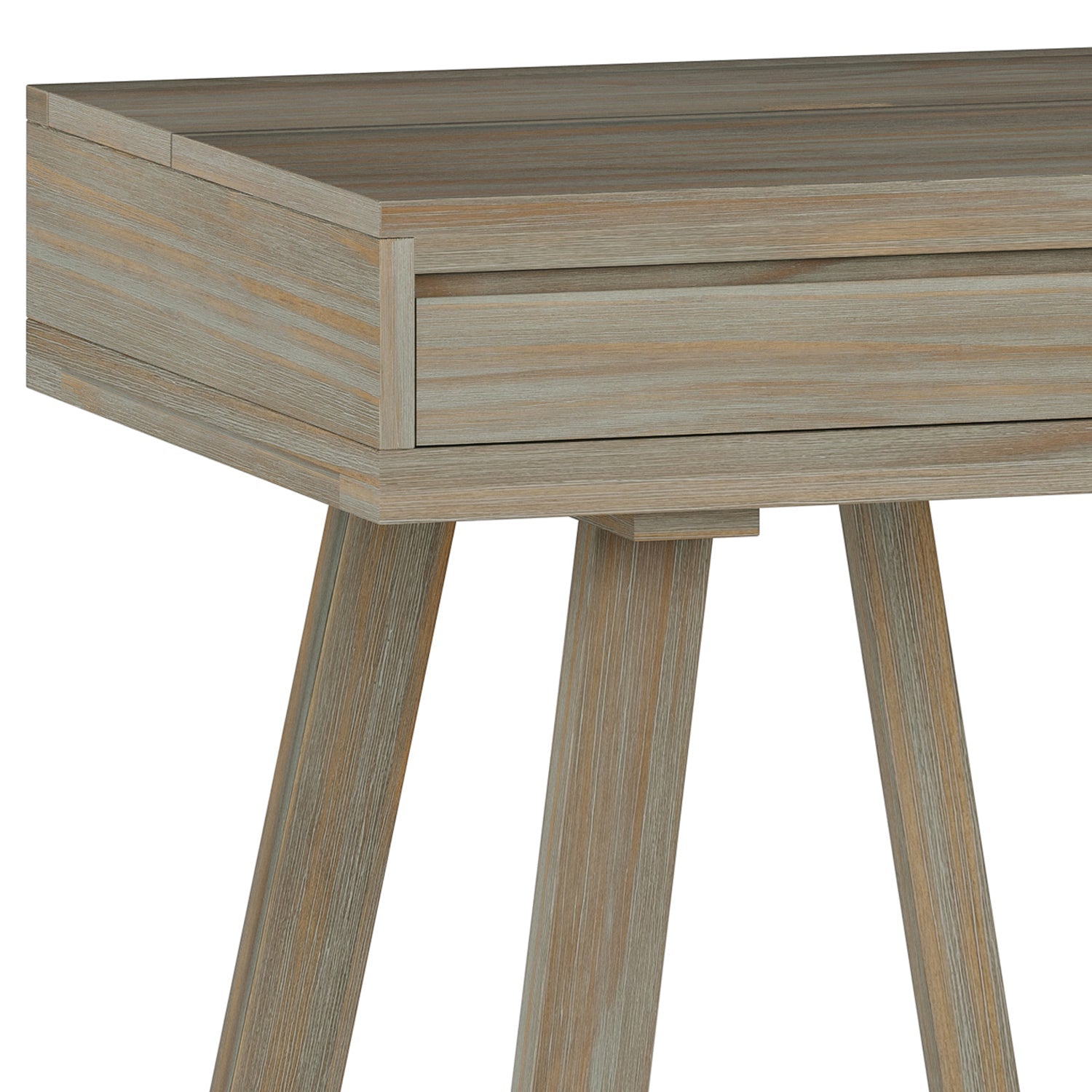 Bowman - Flip Up Desk - Distressed Grey