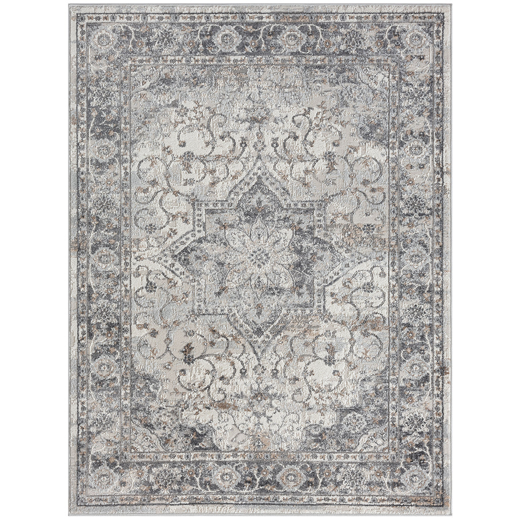 Medallion Woven Area Rug