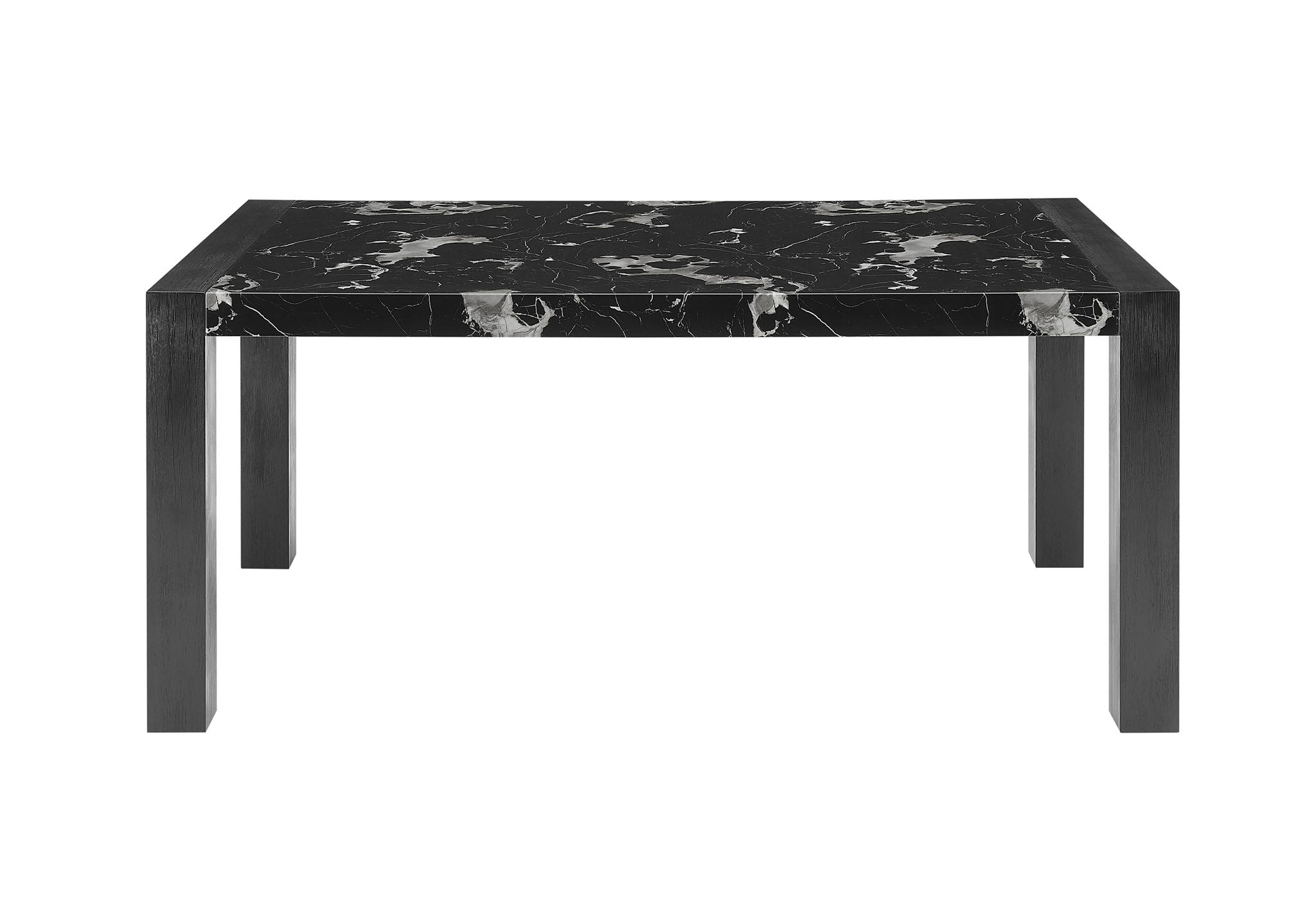 D4088 - 7 Piece Dining Room Set (Dining Table With 6 Dining Chair) - Black