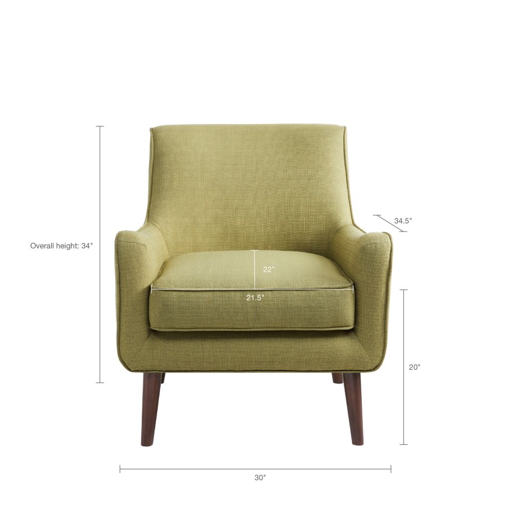 Oxford - Mid-Century Accent Chair - Green